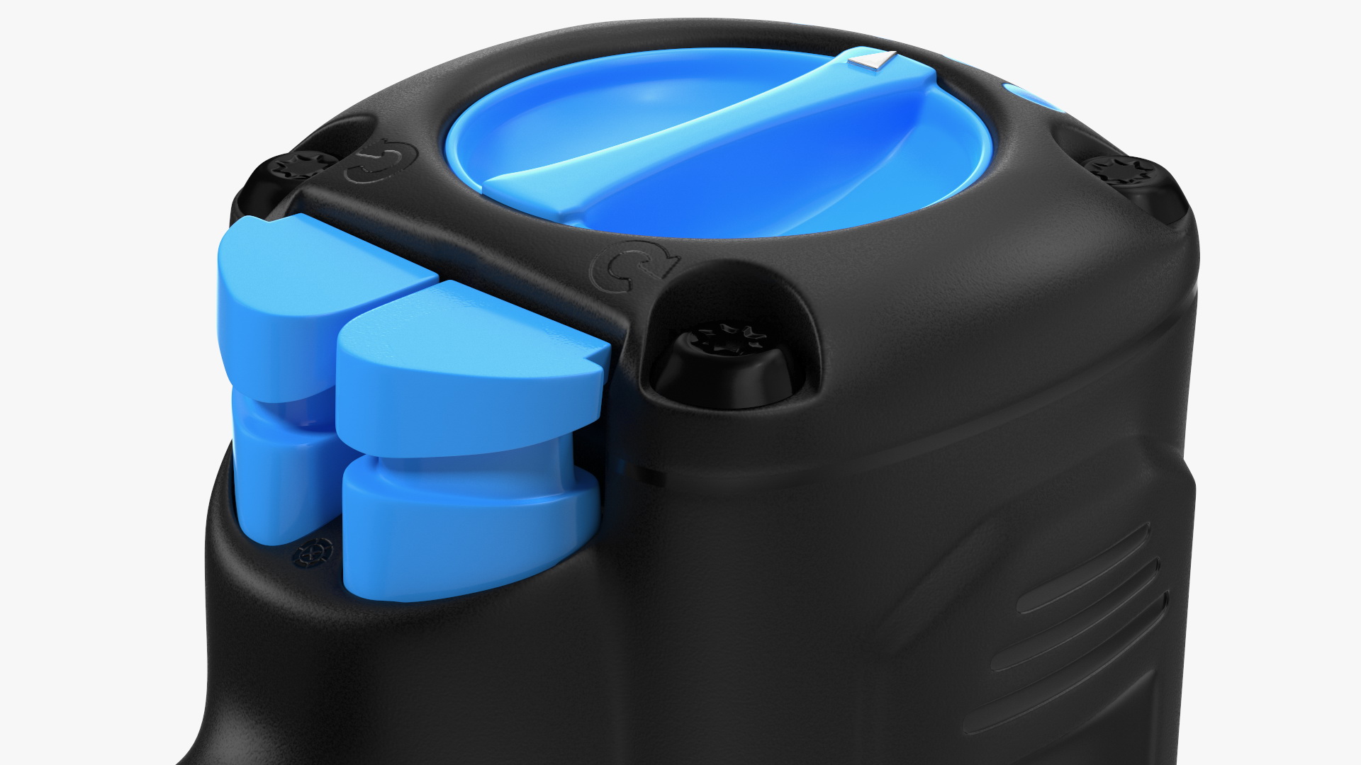 Air Impact Wrench with Wrench Head 3D model