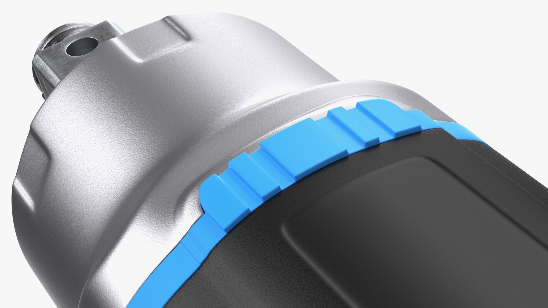Air Impact Wrench with Wrench Head 3D model