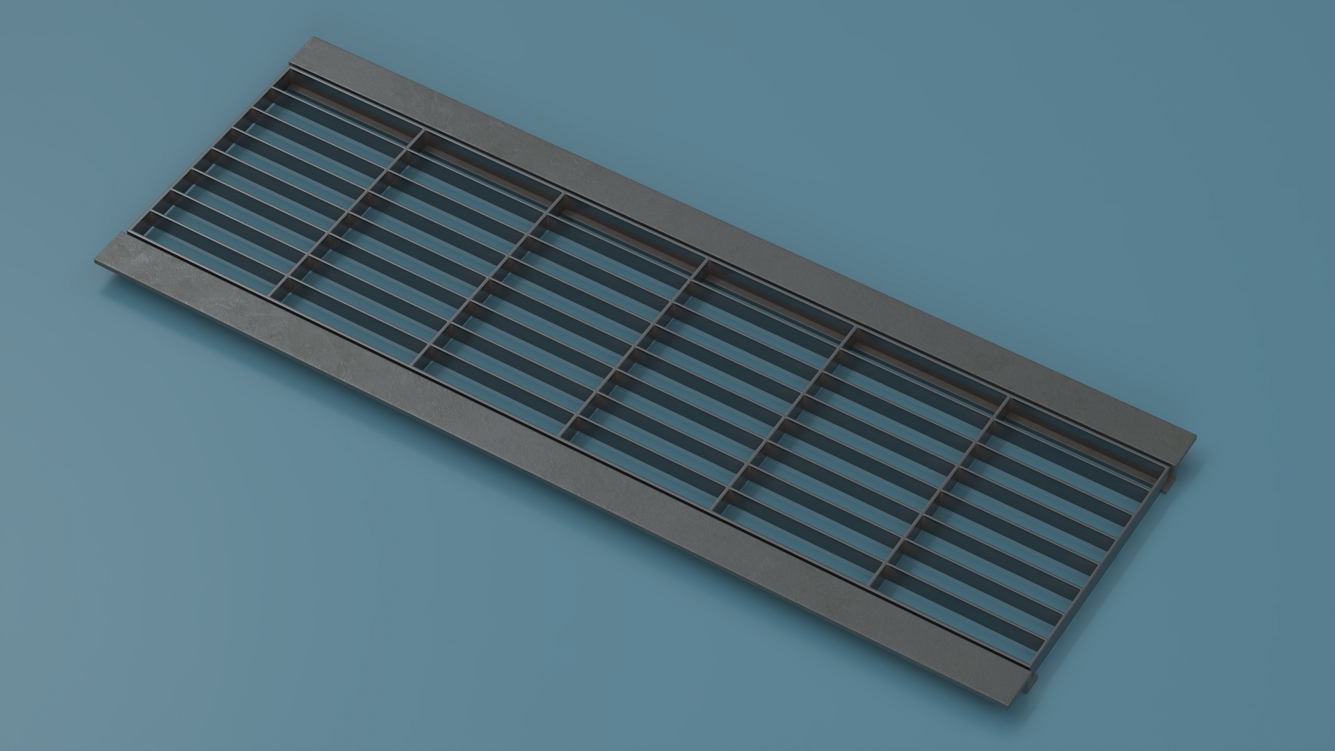 Metal Street Sewer Cover 3D model