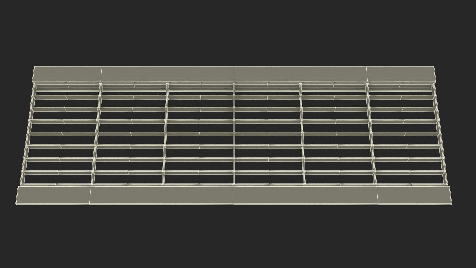 Metal Street Sewer Cover 3D model