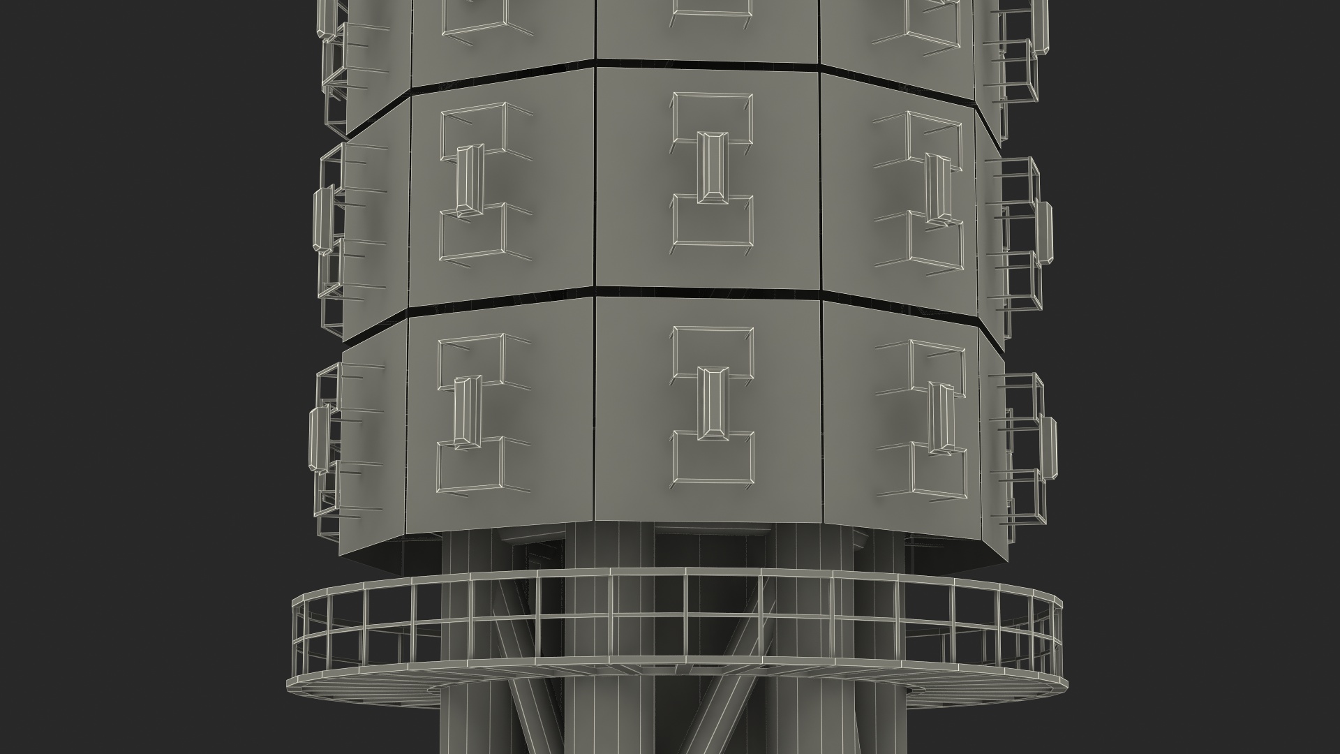 Tokyo Skytree Broadcasting Tower 3D