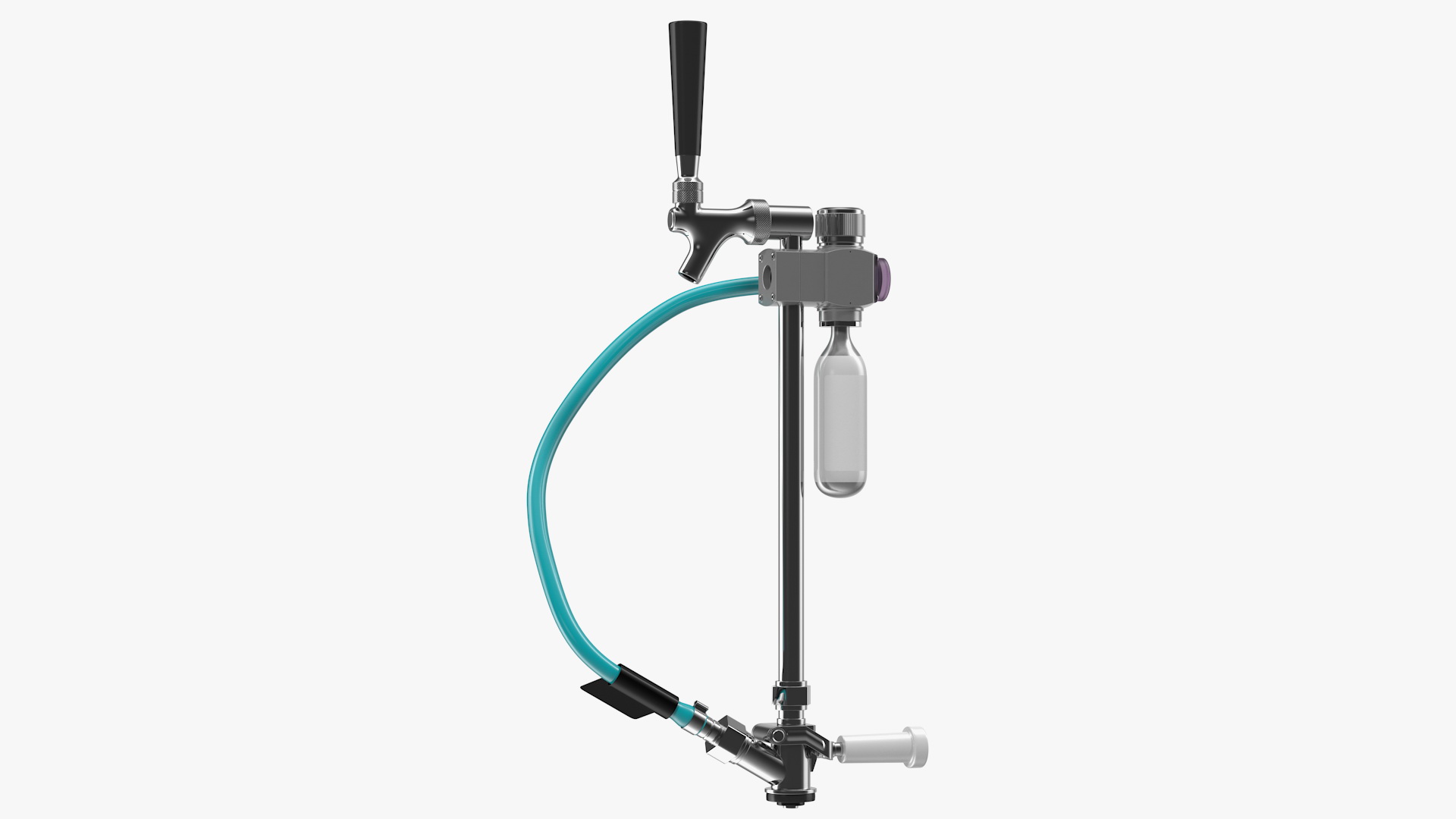 3D Portable Co2 Draft Beer Keg Tap