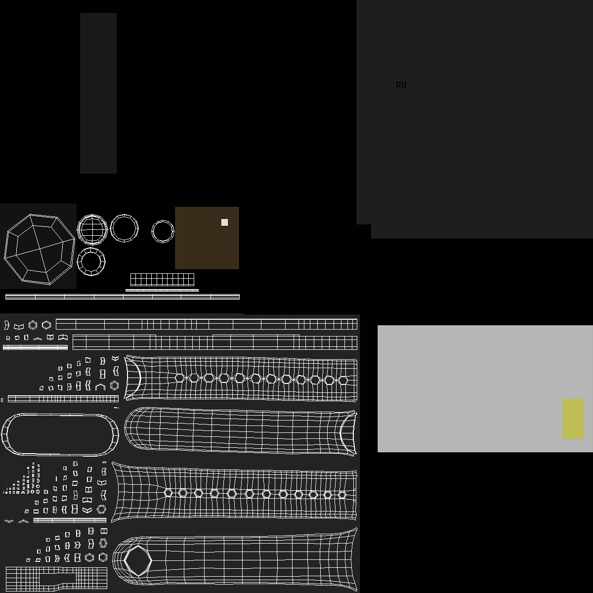 3D Silicone Strap for Mi Band