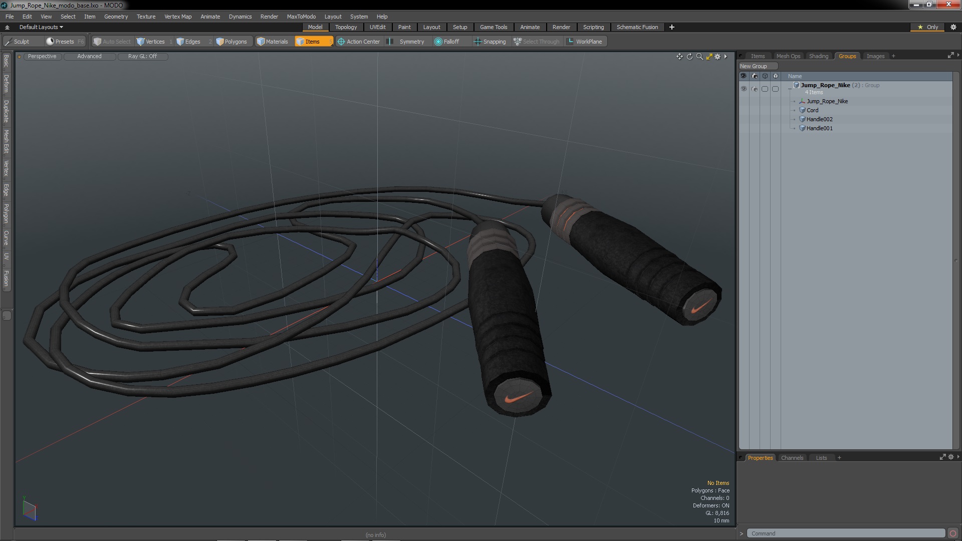 Jump Rope Nike 3D model