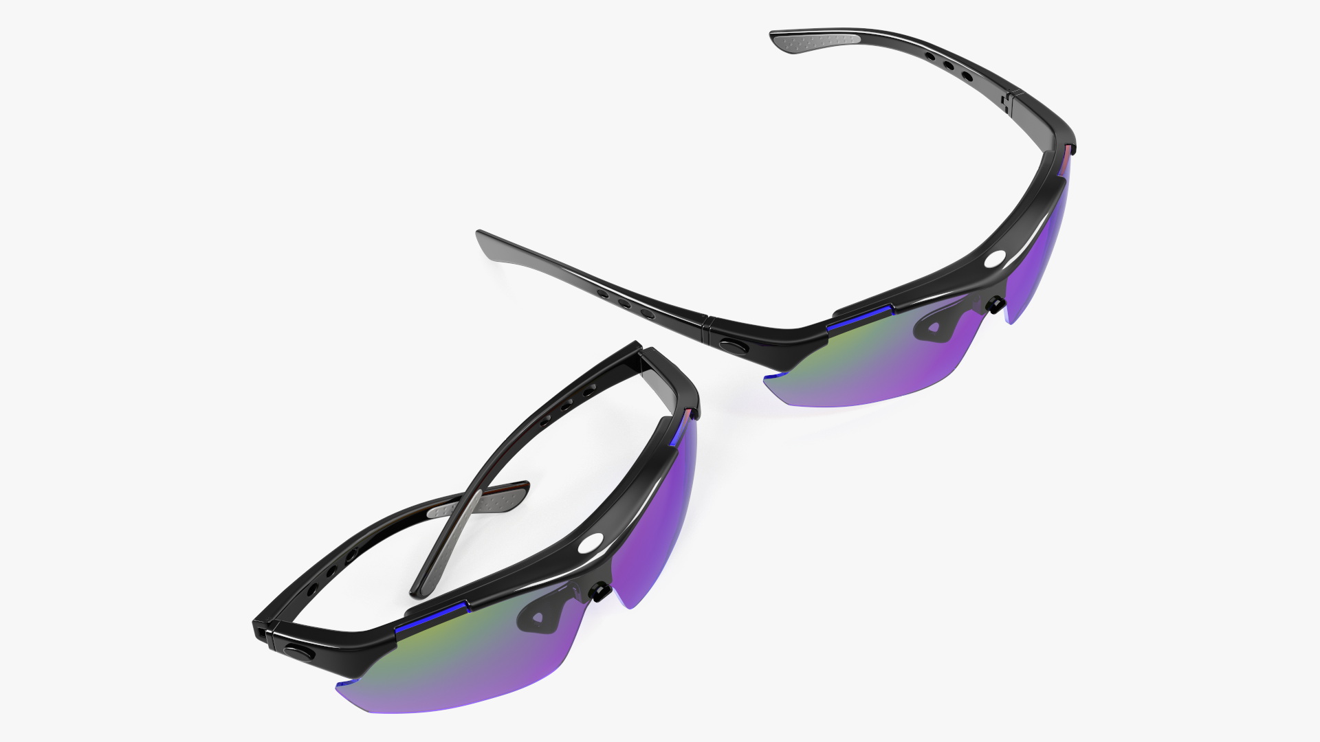 3D Cycling Running Outdoor Sports Sunglasses Chameleon