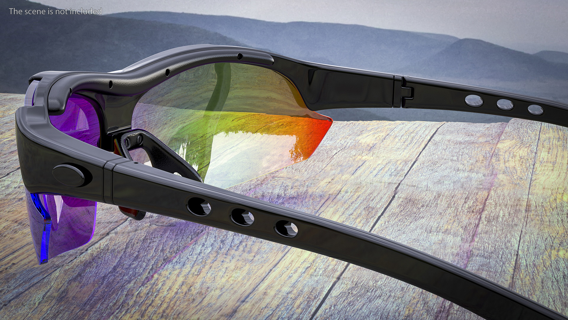 3D Cycling Running Outdoor Sports Sunglasses Chameleon