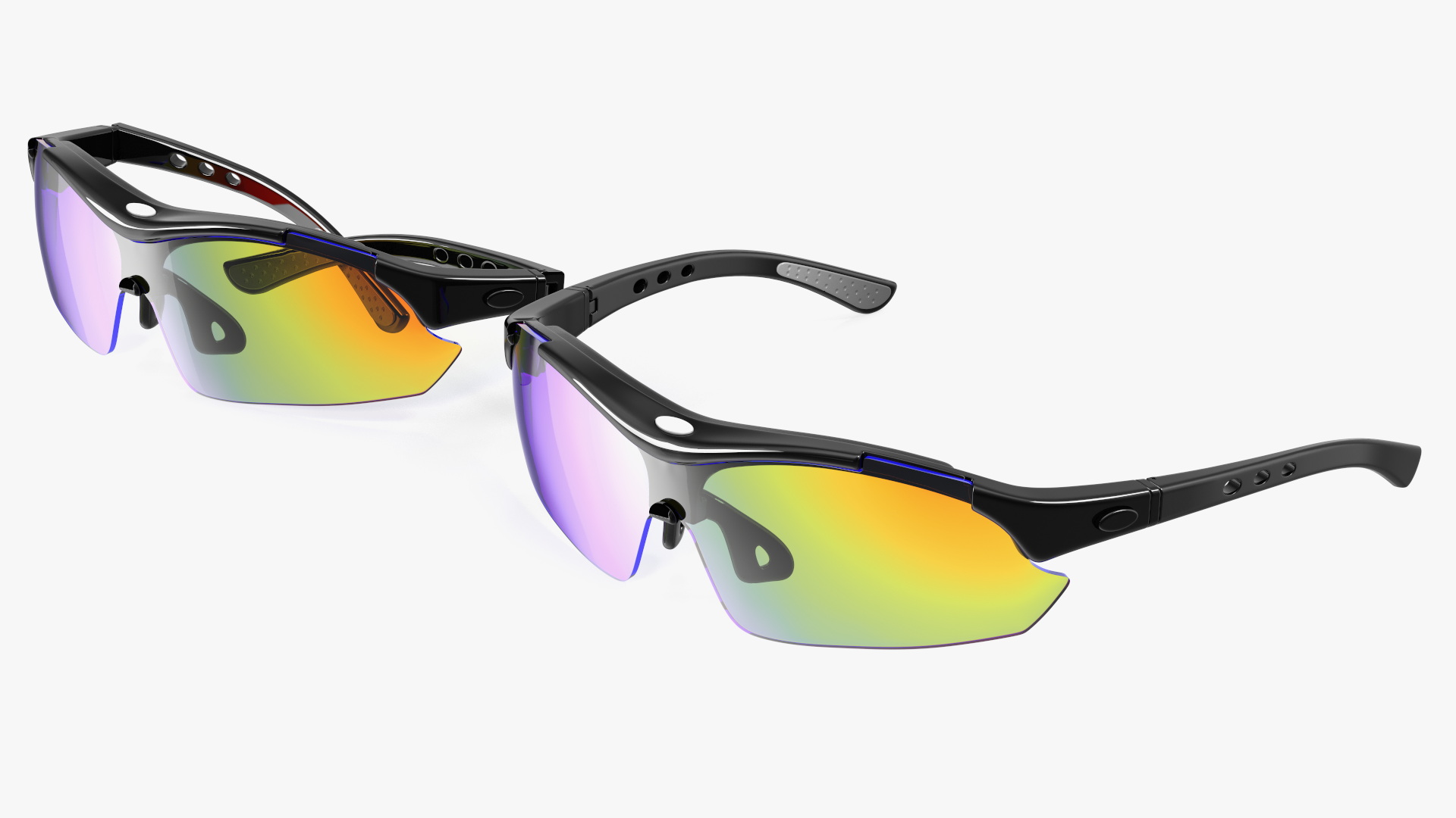 3D Cycling Running Outdoor Sports Sunglasses Chameleon
