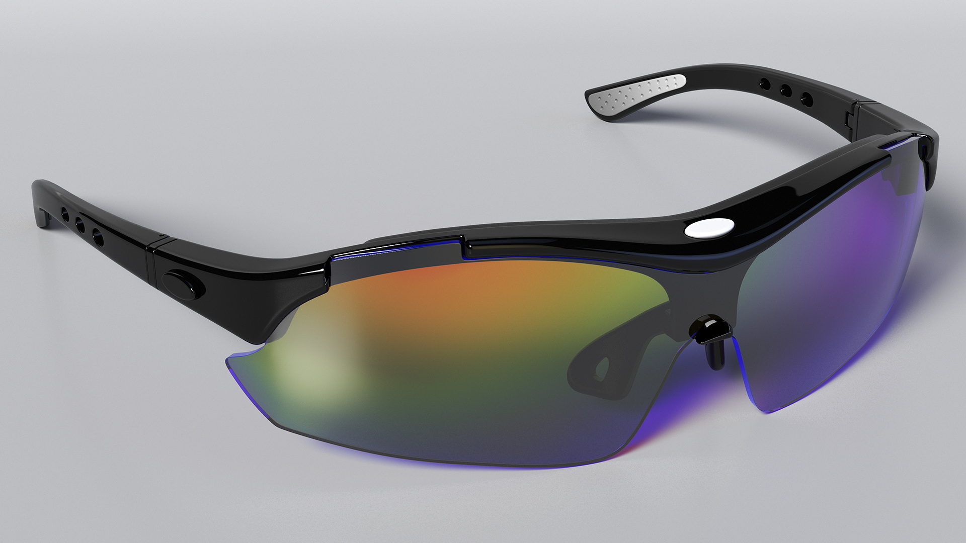 3D Cycling Running Outdoor Sports Sunglasses Chameleon