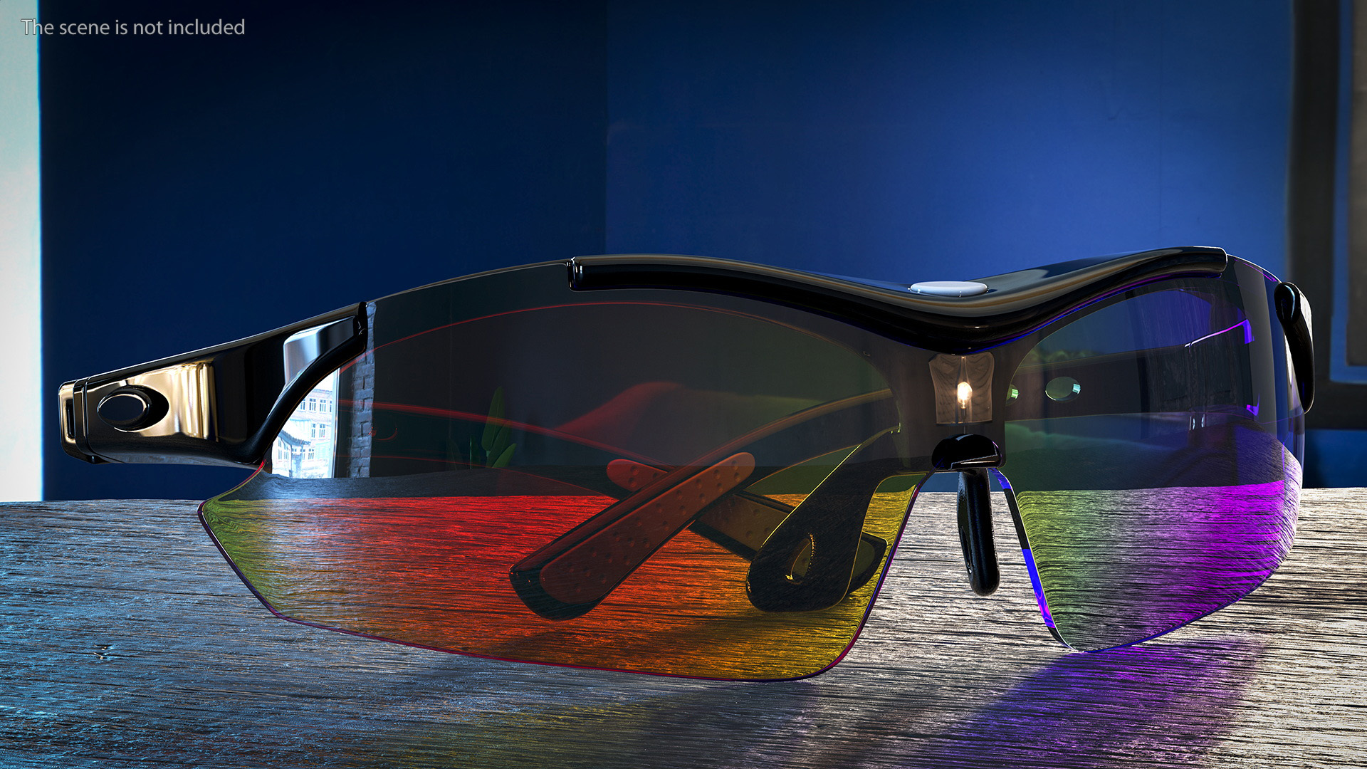 3D Cycling Running Outdoor Sports Sunglasses Chameleon