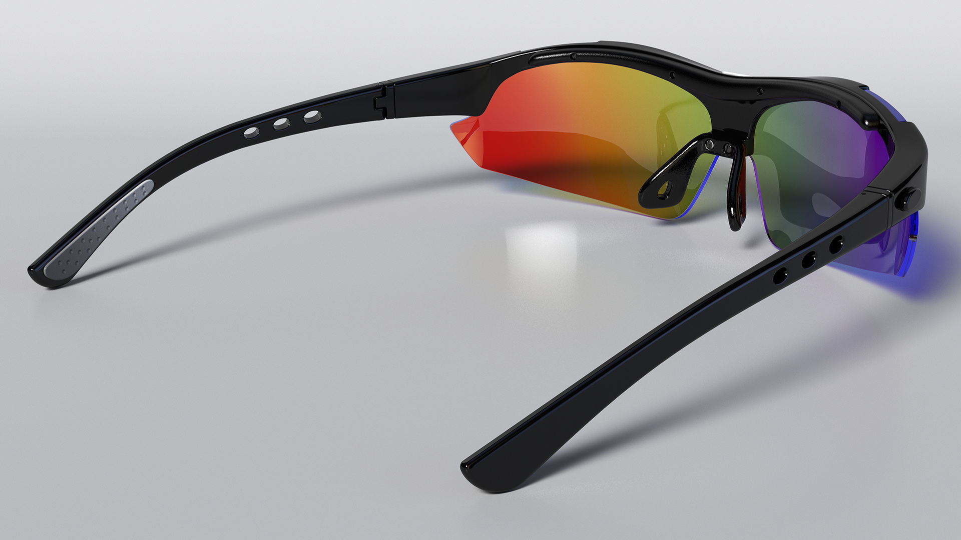3D Cycling Running Outdoor Sports Sunglasses Chameleon
