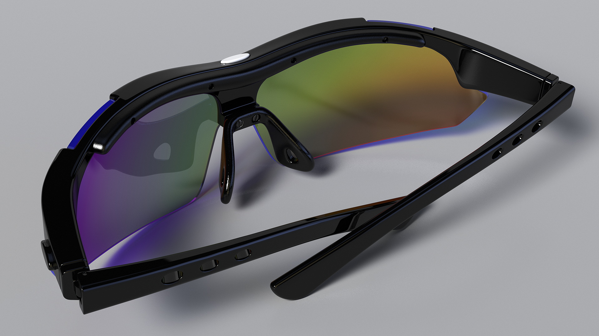 3D Cycling Running Outdoor Sports Sunglasses Chameleon