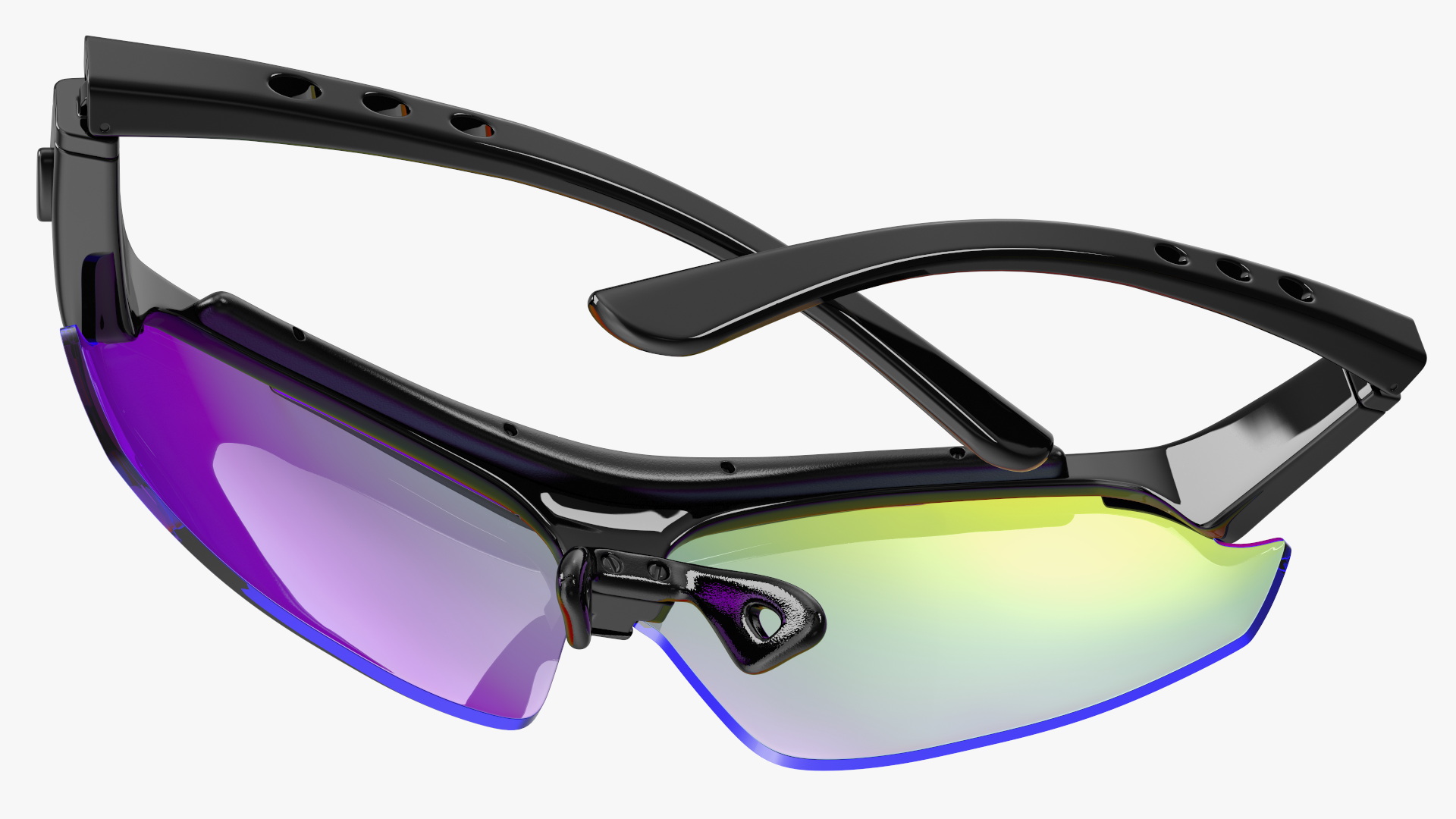 3D Cycling Running Outdoor Sports Sunglasses Chameleon