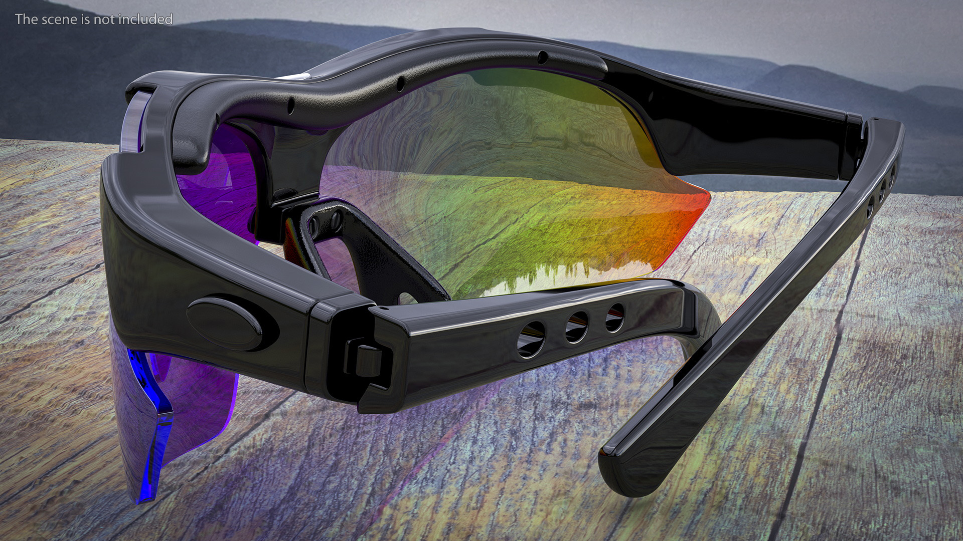 3D Cycling Running Outdoor Sports Sunglasses Chameleon