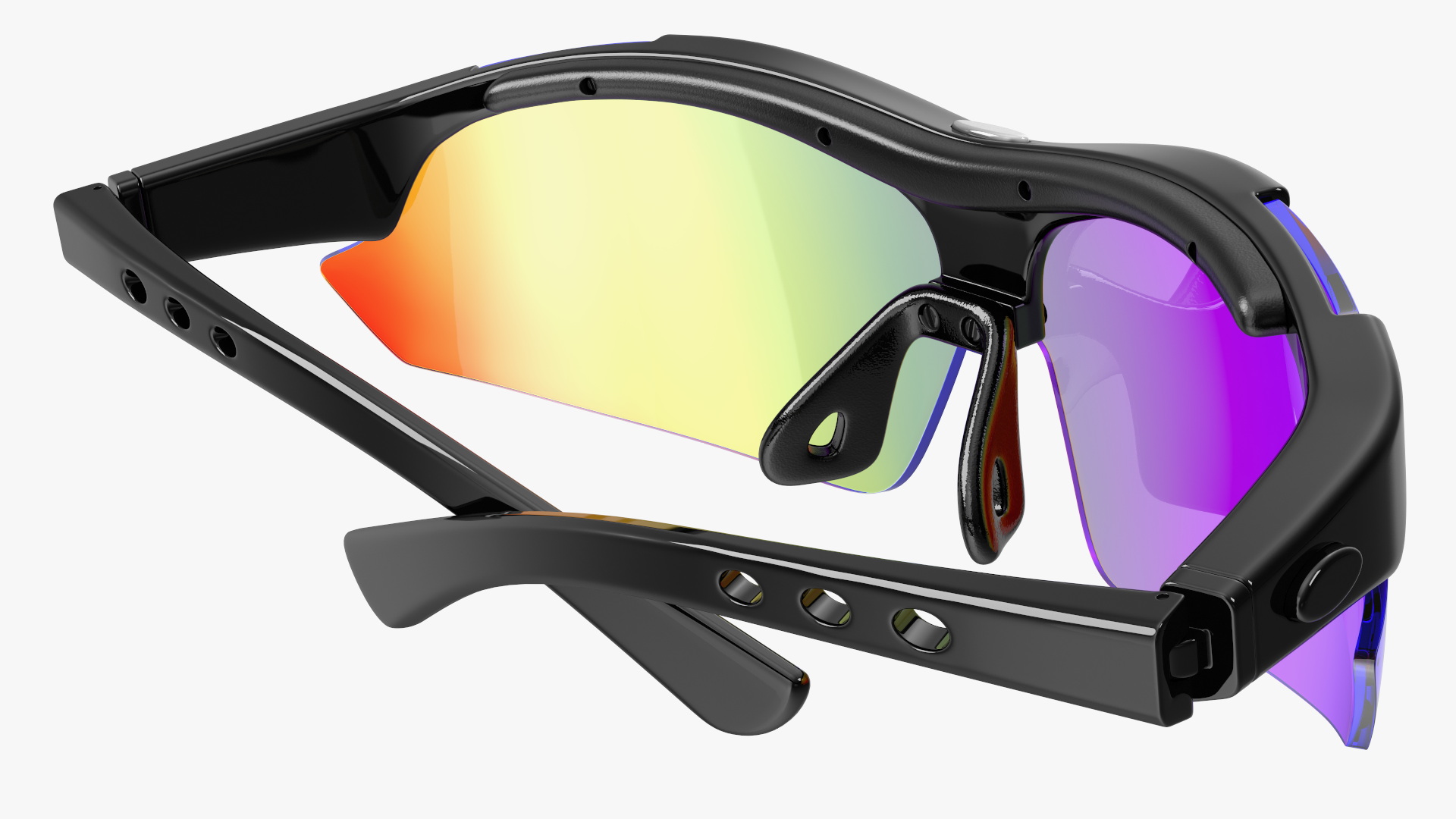 3D Cycling Running Outdoor Sports Sunglasses Chameleon