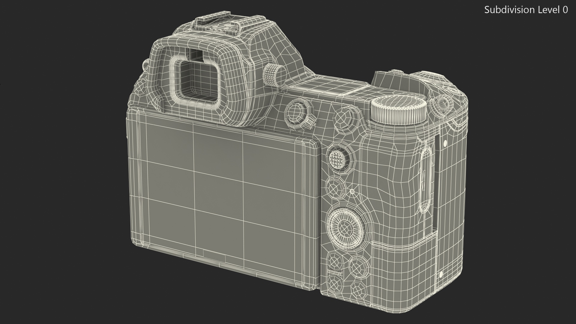 3D Mirrorless Digital Camera Body Generic model