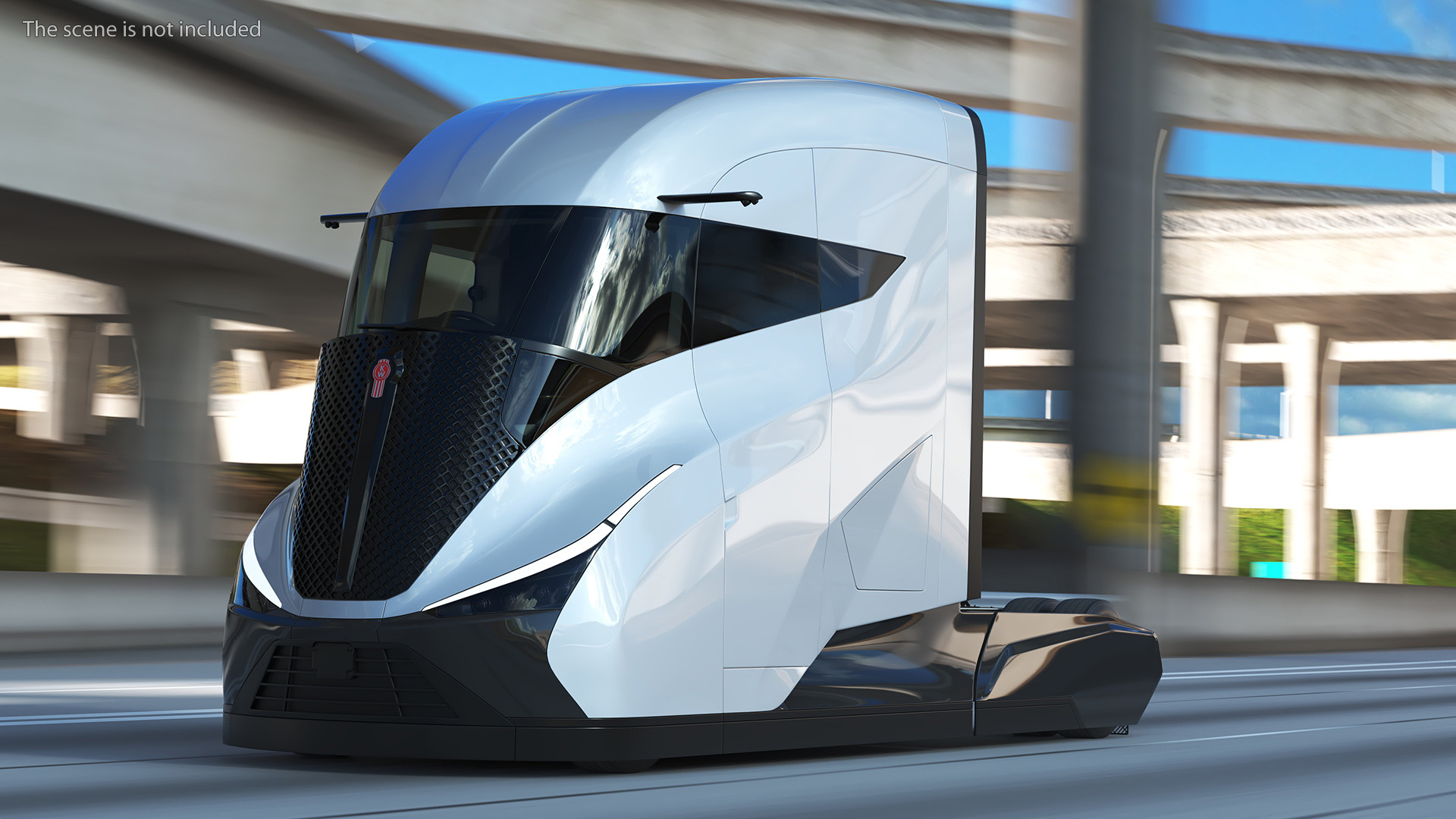 Kenworth SuperTruck 2 without Trailer 3D