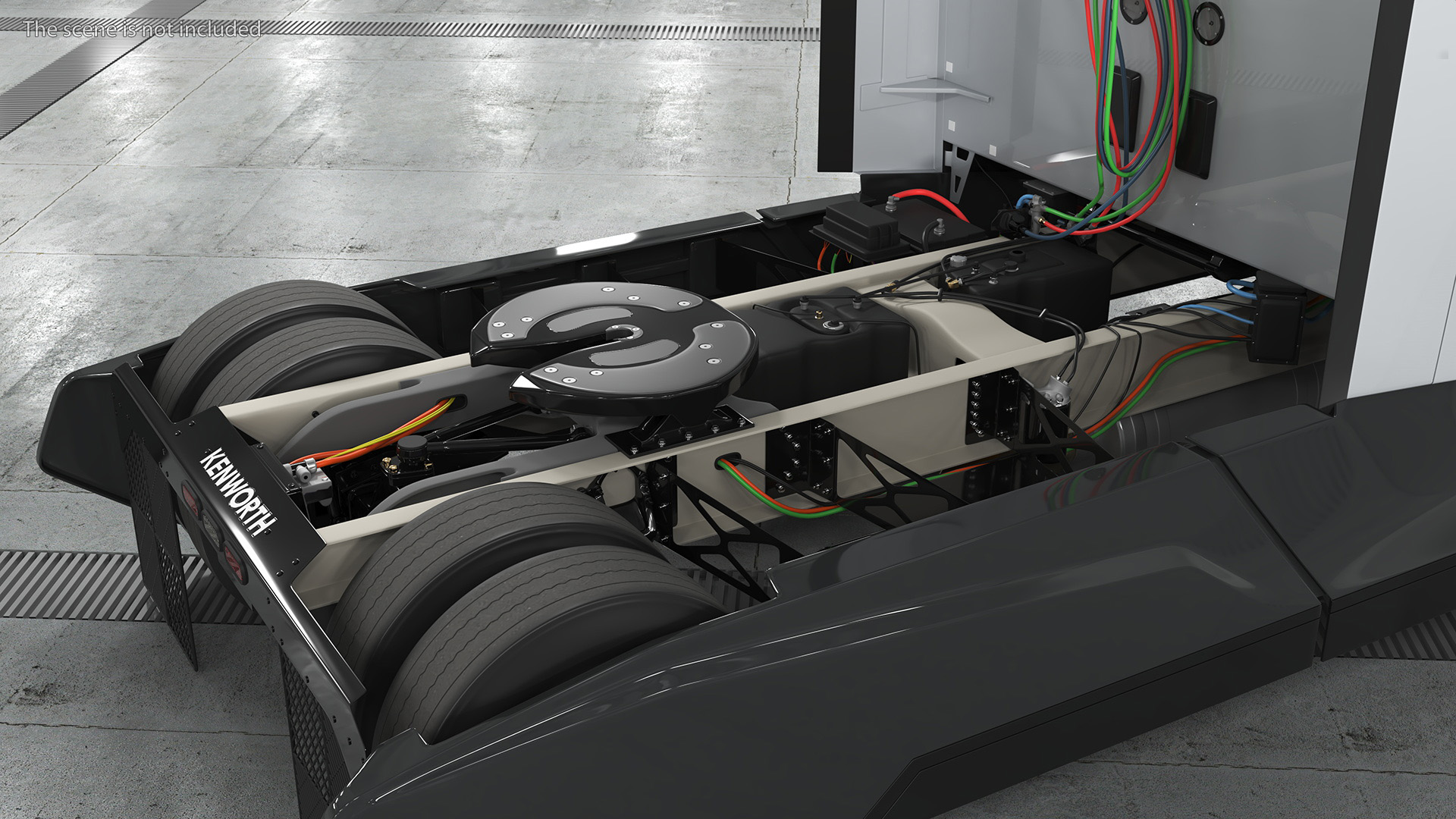 Kenworth SuperTruck 2 without Trailer 3D