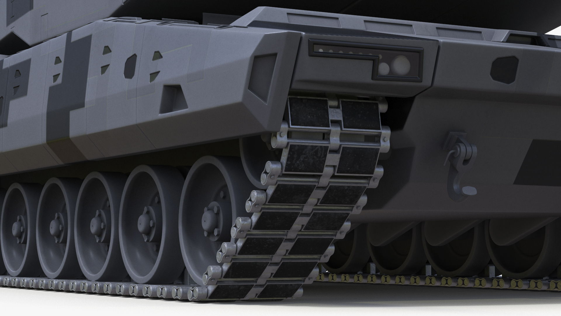 3D model KF 51 Panther Main Battle Tank