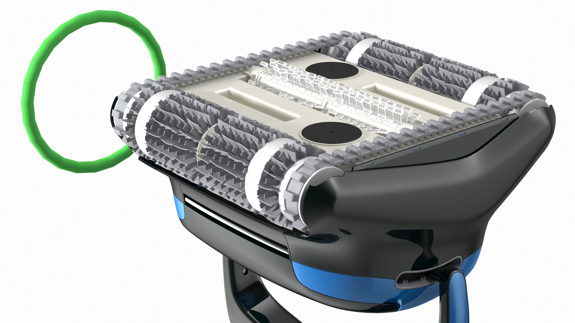 3D DOLPHIN Nautilus Robotic Pool Vacuum Cleaner Rigged