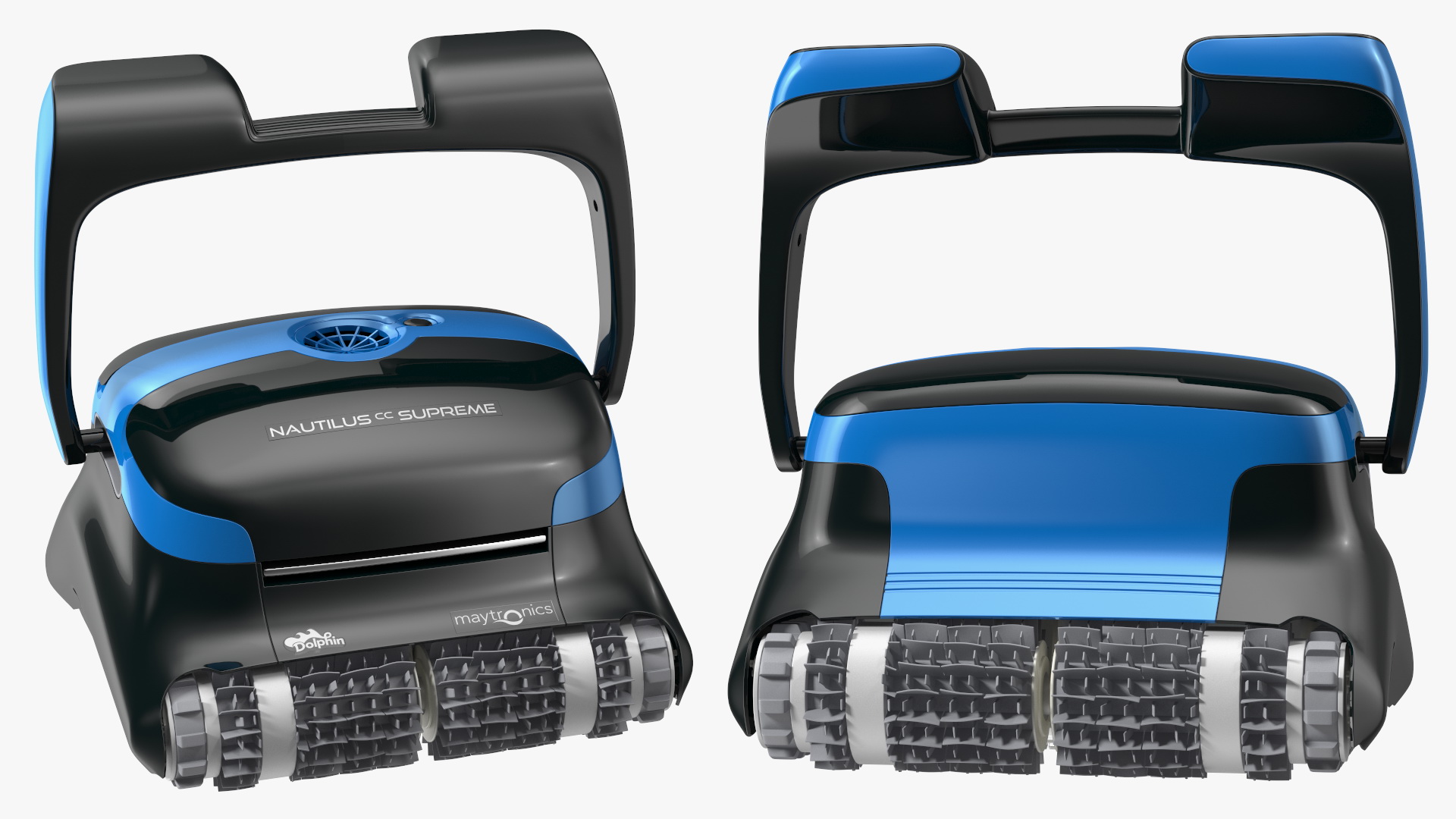 3D DOLPHIN Nautilus Robotic Pool Vacuum Cleaner Rigged