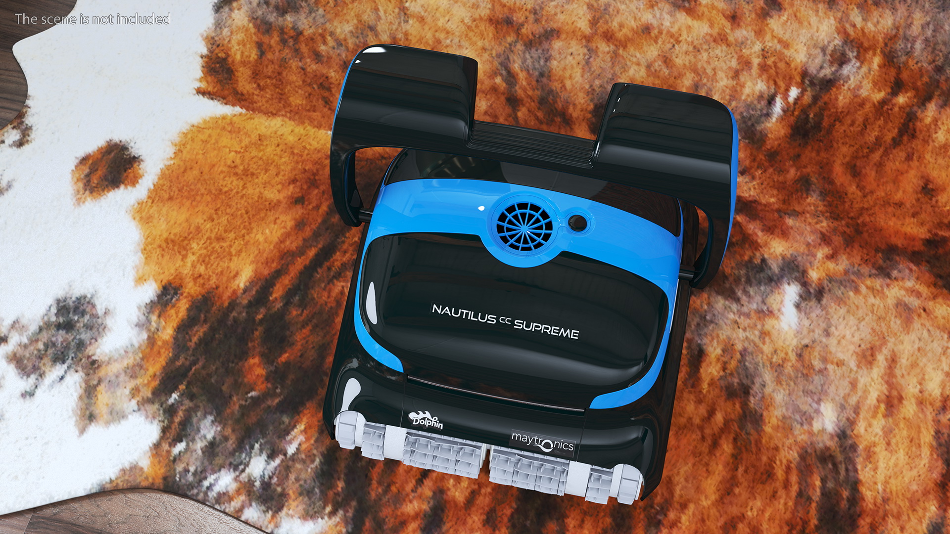 3D DOLPHIN Nautilus Robotic Pool Vacuum Cleaner Rigged