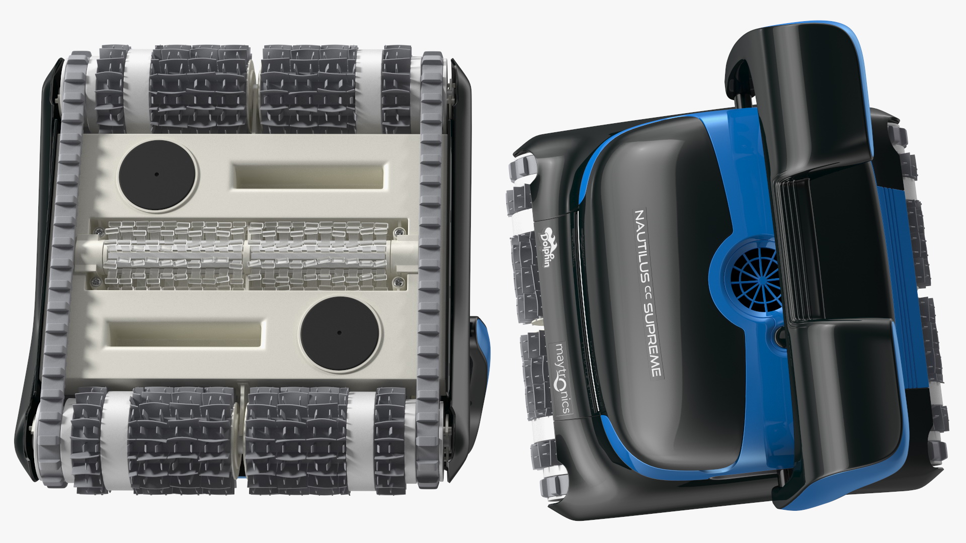 3D DOLPHIN Nautilus Robotic Pool Vacuum Cleaner Rigged