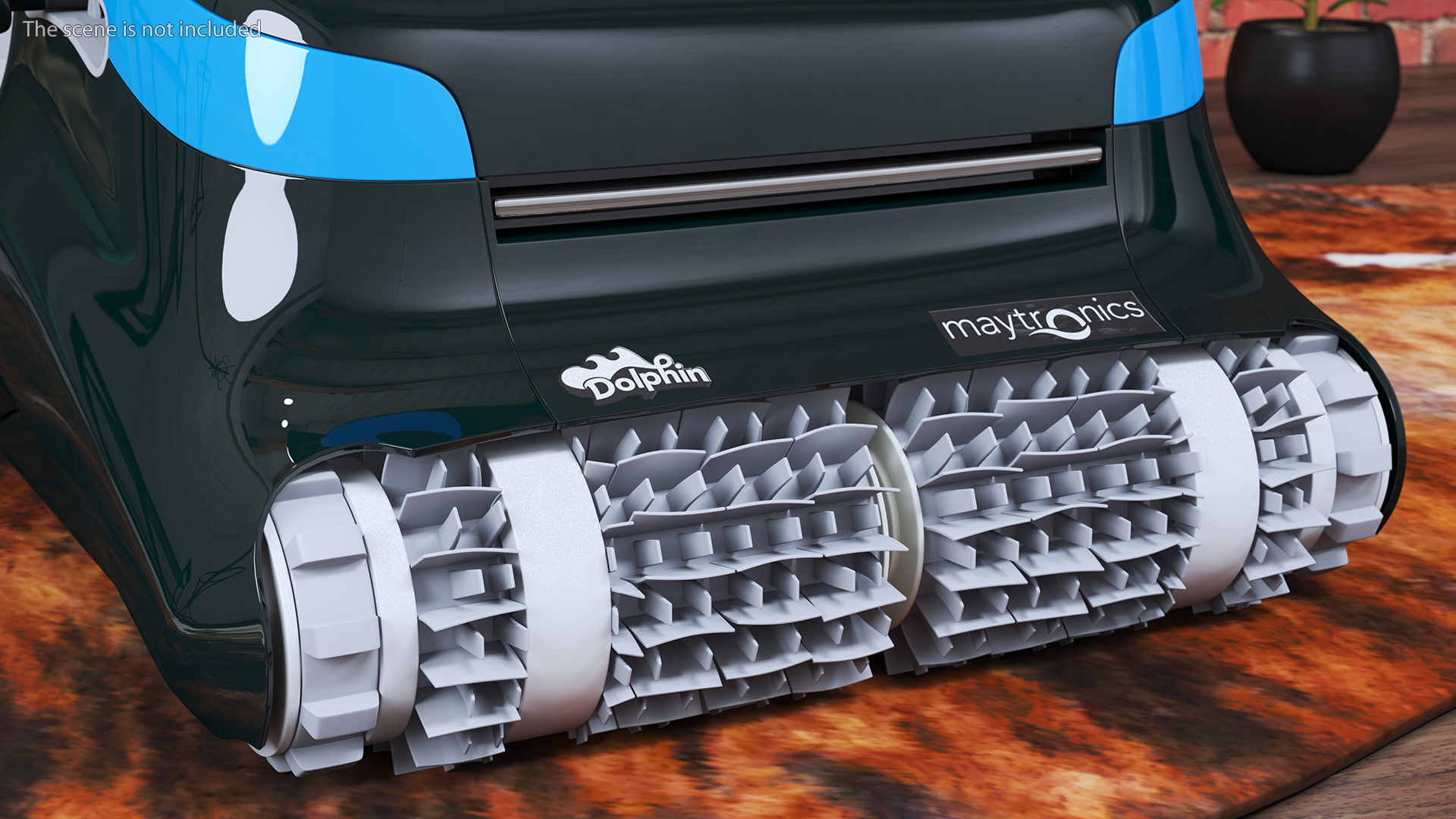 3D DOLPHIN Nautilus Robotic Pool Vacuum Cleaner Rigged