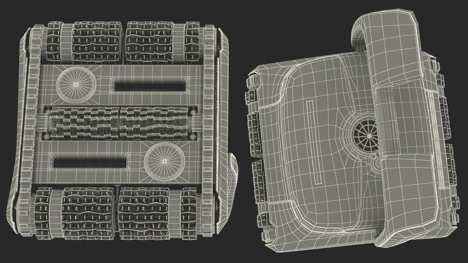 3D DOLPHIN Nautilus Robotic Pool Vacuum Cleaner Rigged