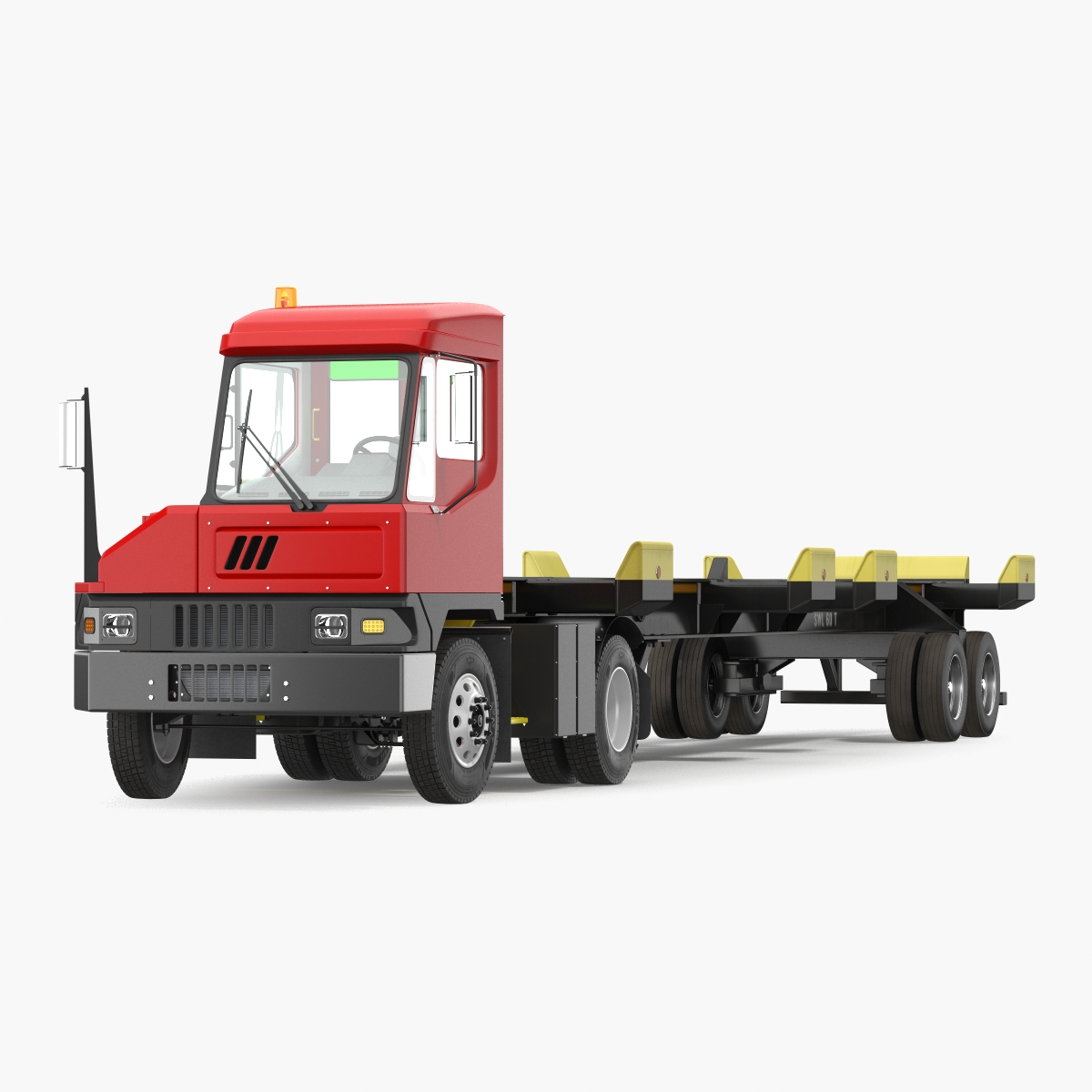 Terminal Tractor with Semi Trailer, view 4