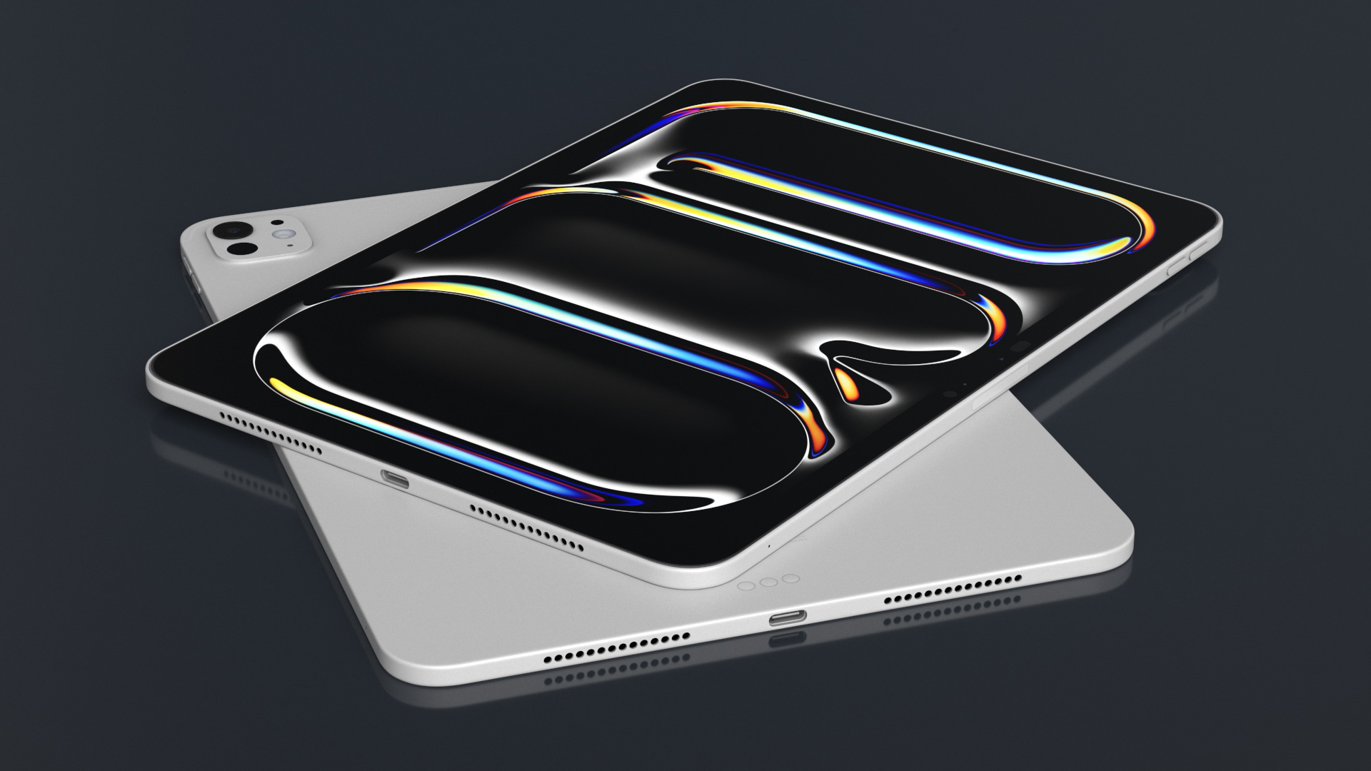 Apple IPad Pro 2024 11 Inch Silver 3D model