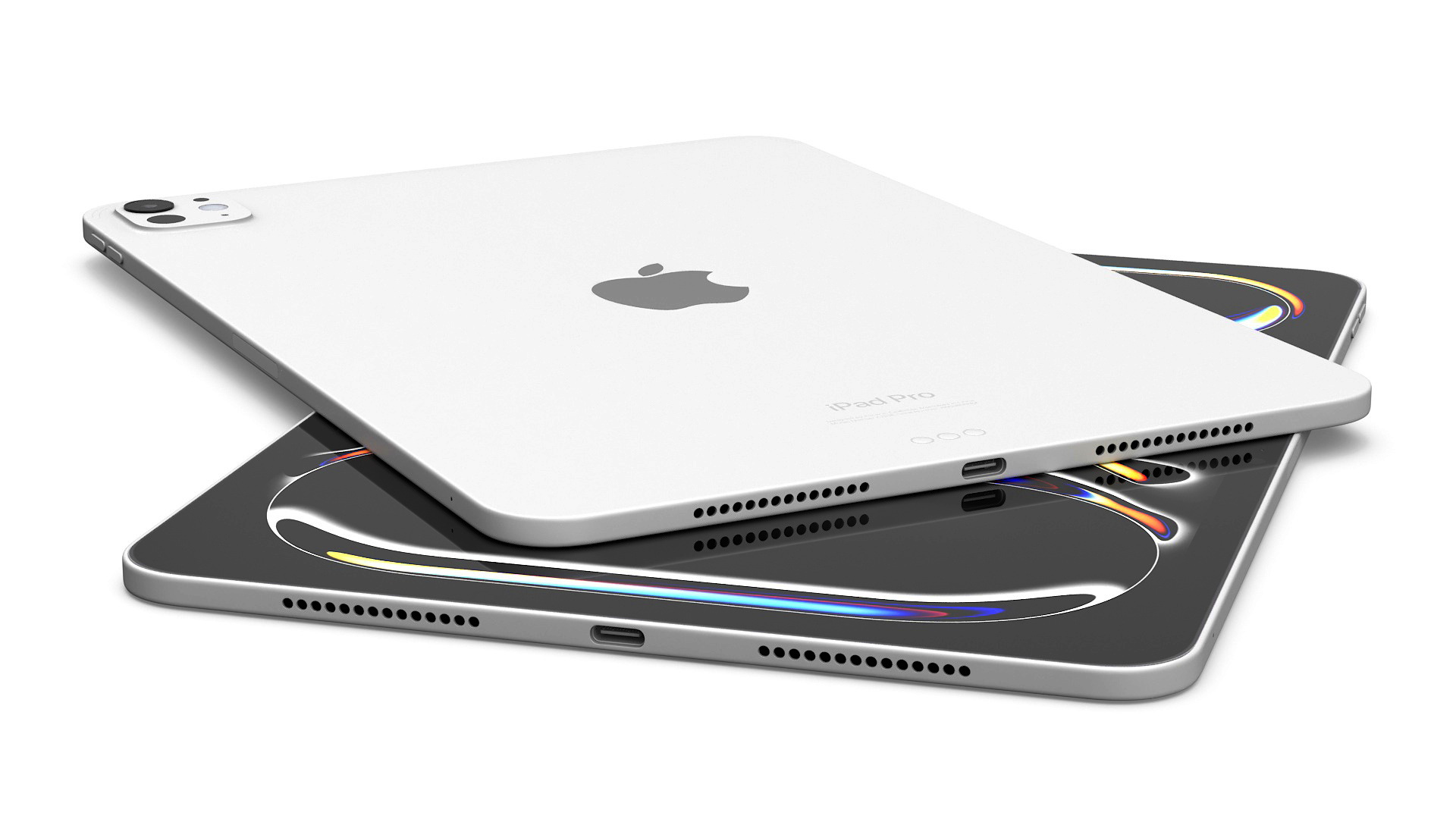 Apple IPad Pro 2024 11 Inch Silver 3D model
