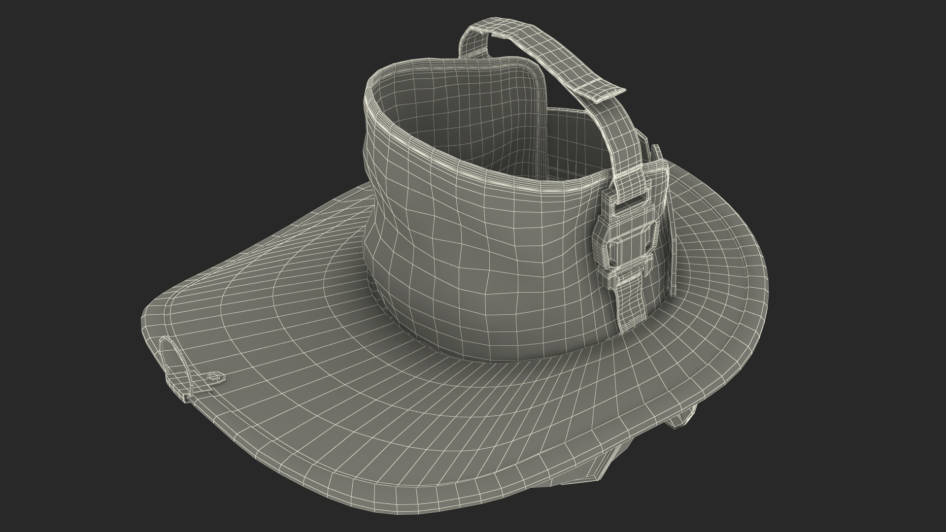 3D model Firefighter Safety Helmet