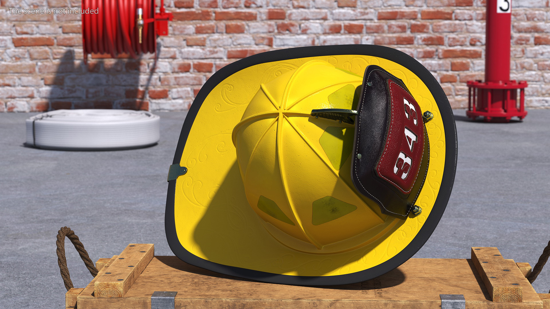 3D model Firefighter Safety Helmet