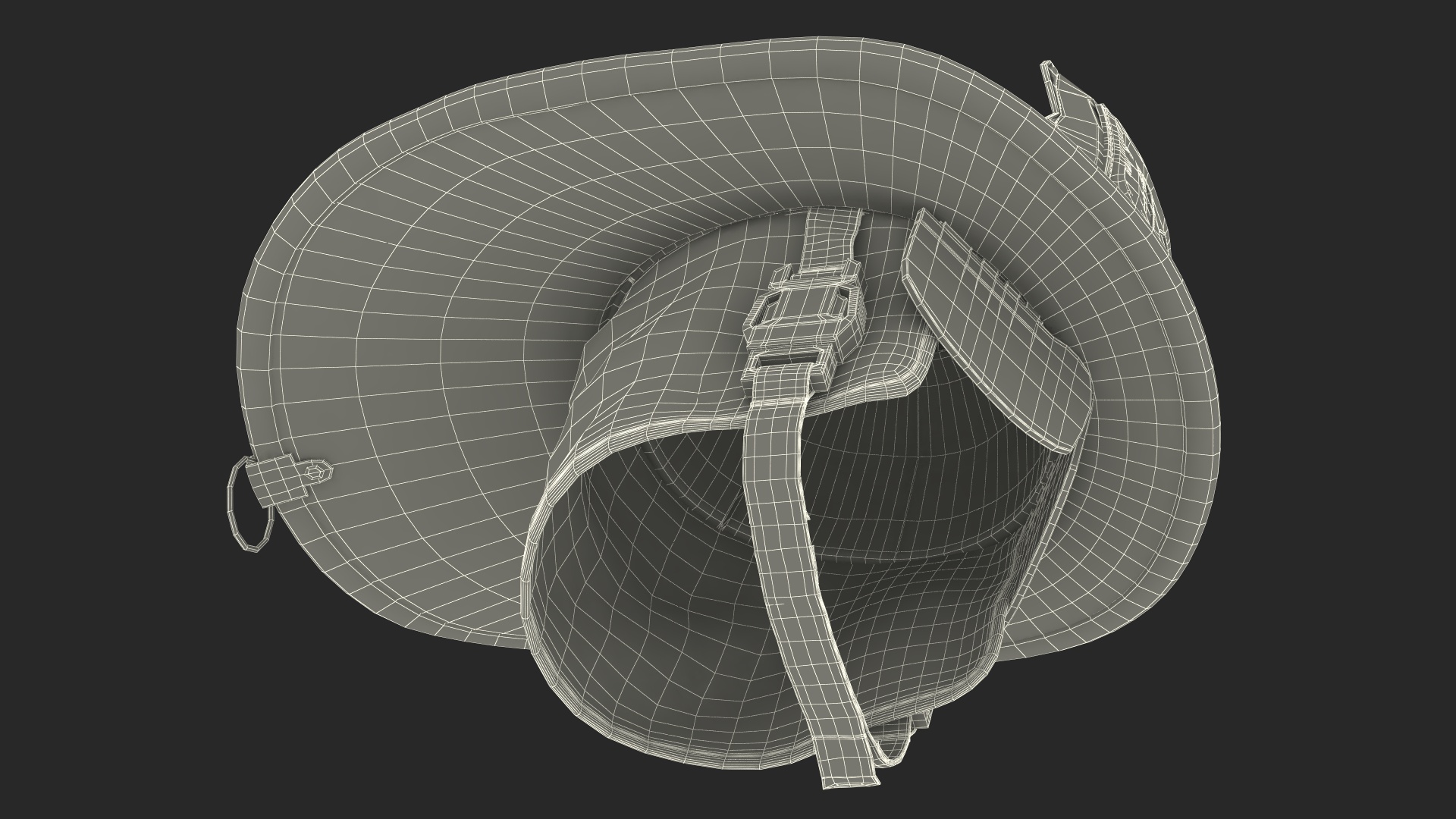 3D model Firefighter Safety Helmet