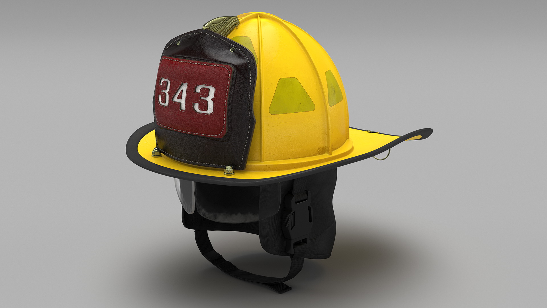3D model Firefighter Safety Helmet