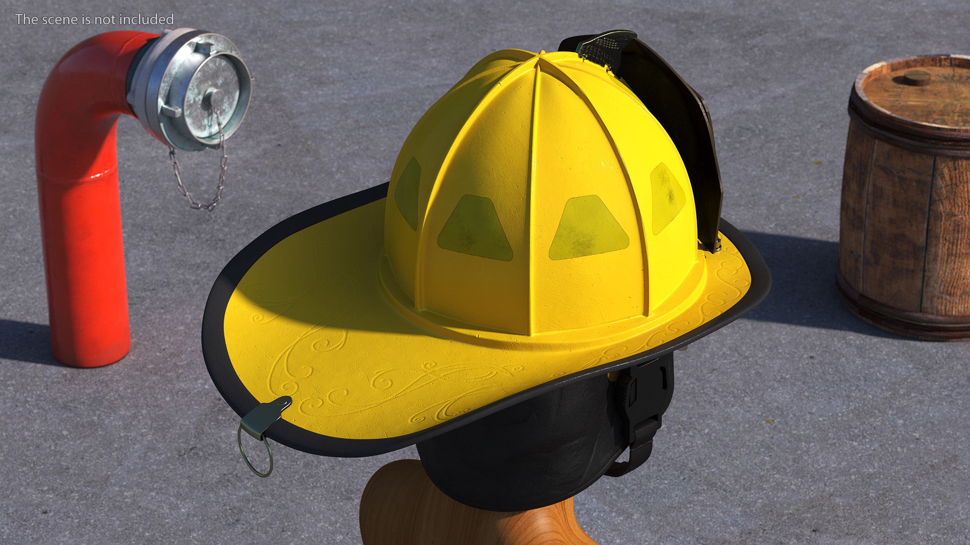 3D model Firefighter Safety Helmet
