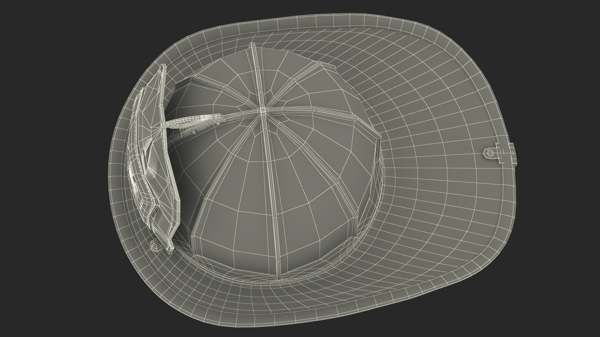 3D model Firefighter Safety Helmet
