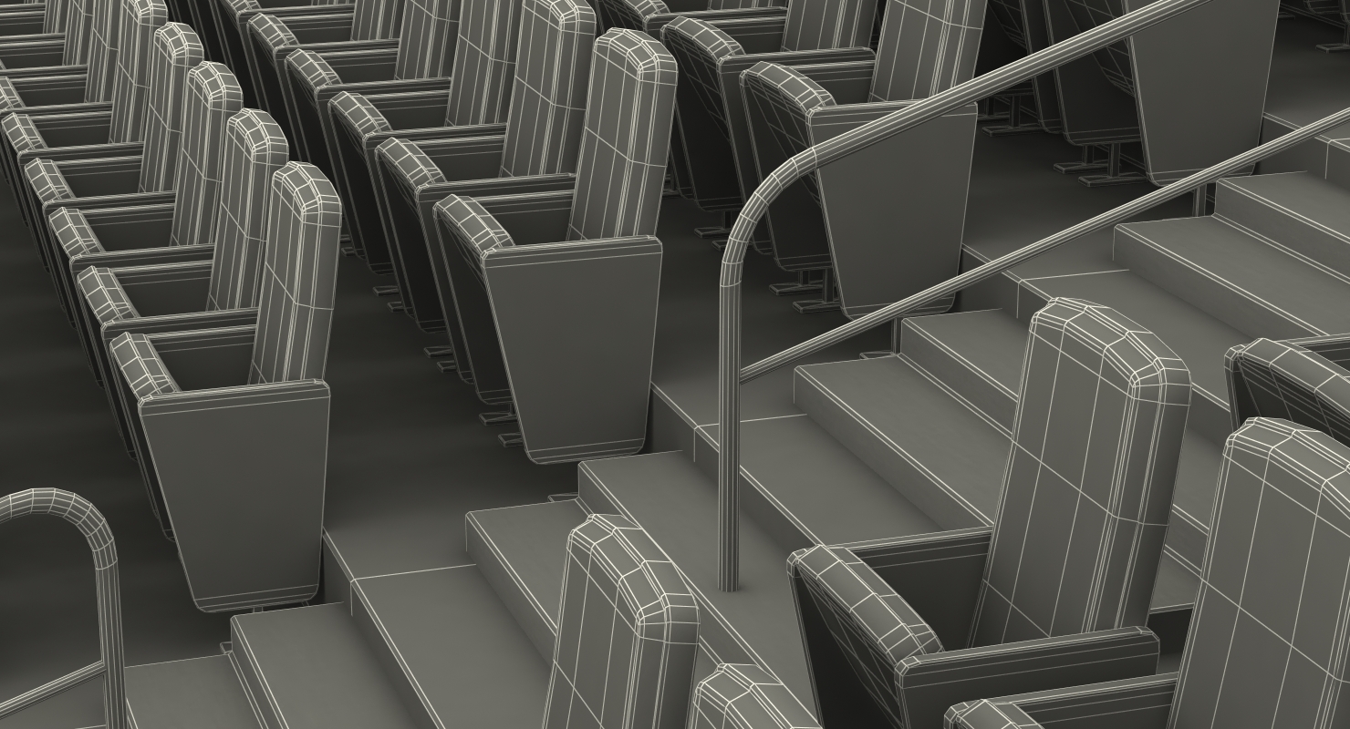 3D model Tribunes
