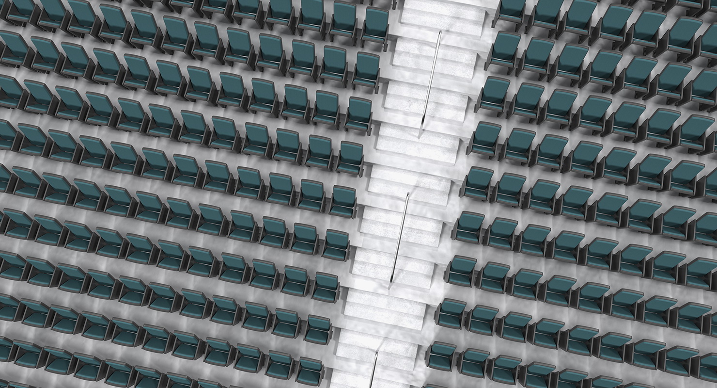 3D model Tribunes