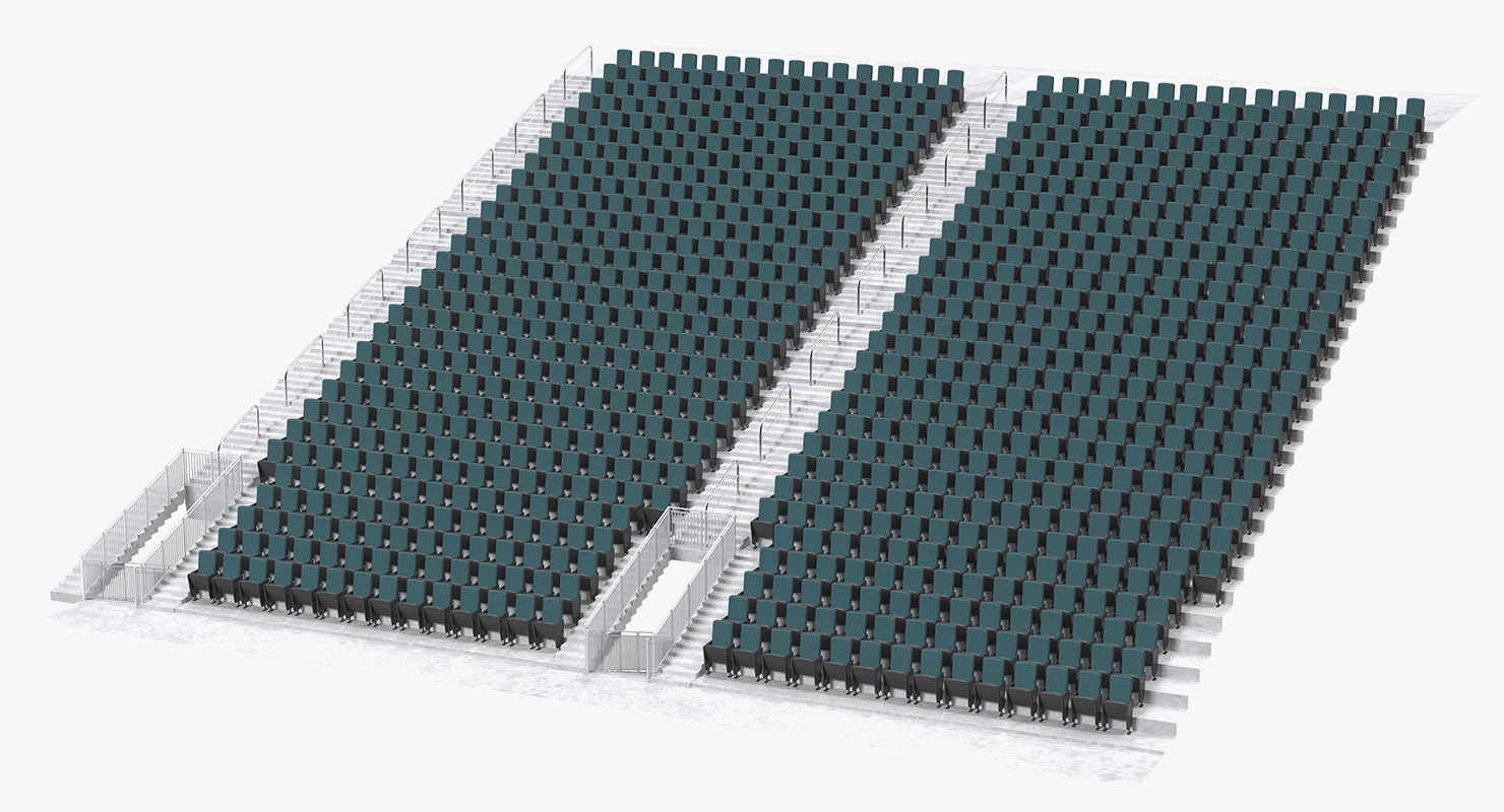 3D model Tribunes