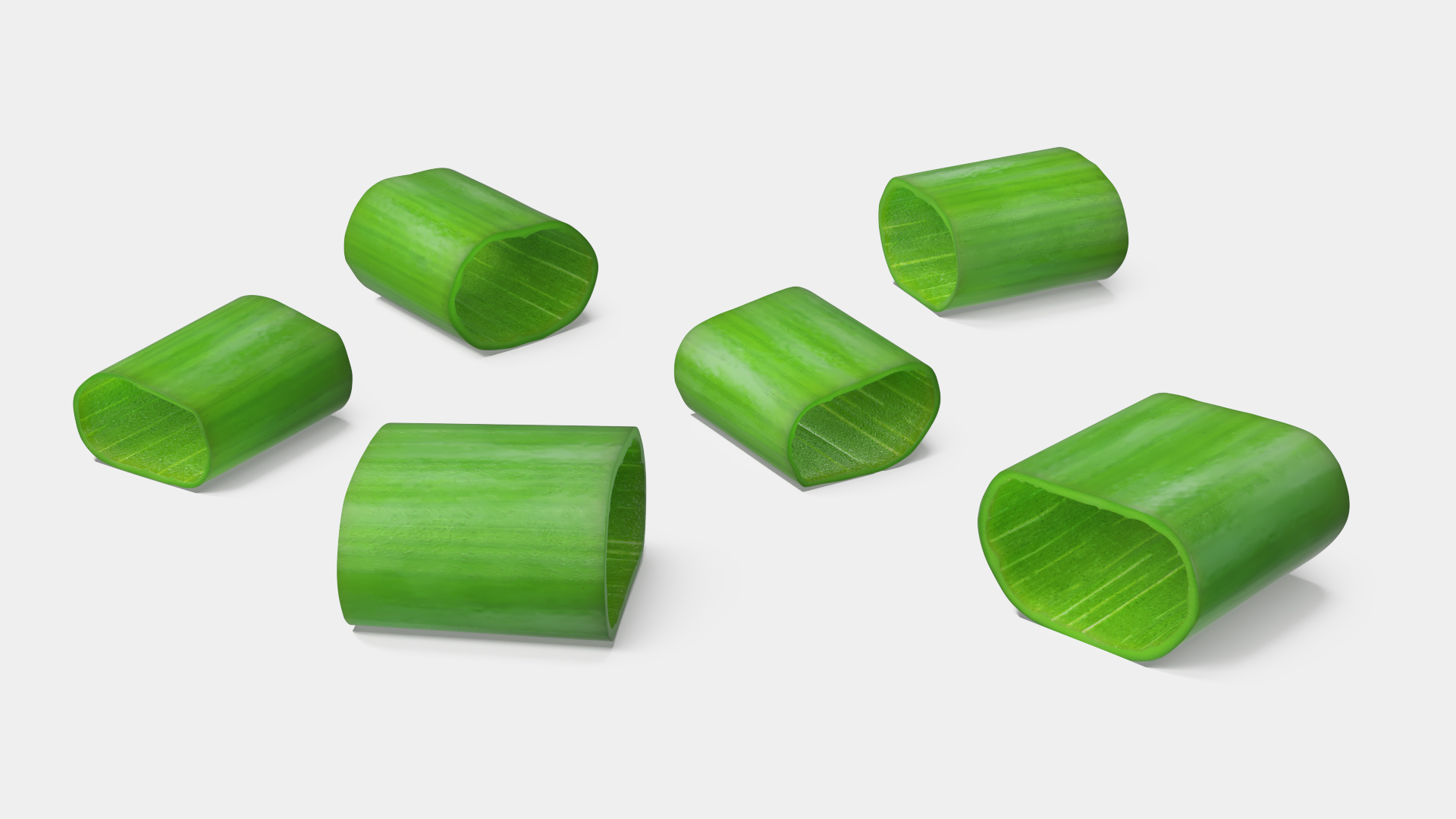 Chopped Green Onion Pieces Set, view 2