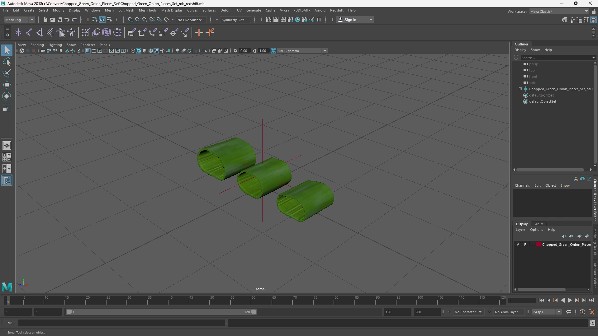 Chopped Green Onion Pieces Set, view 10