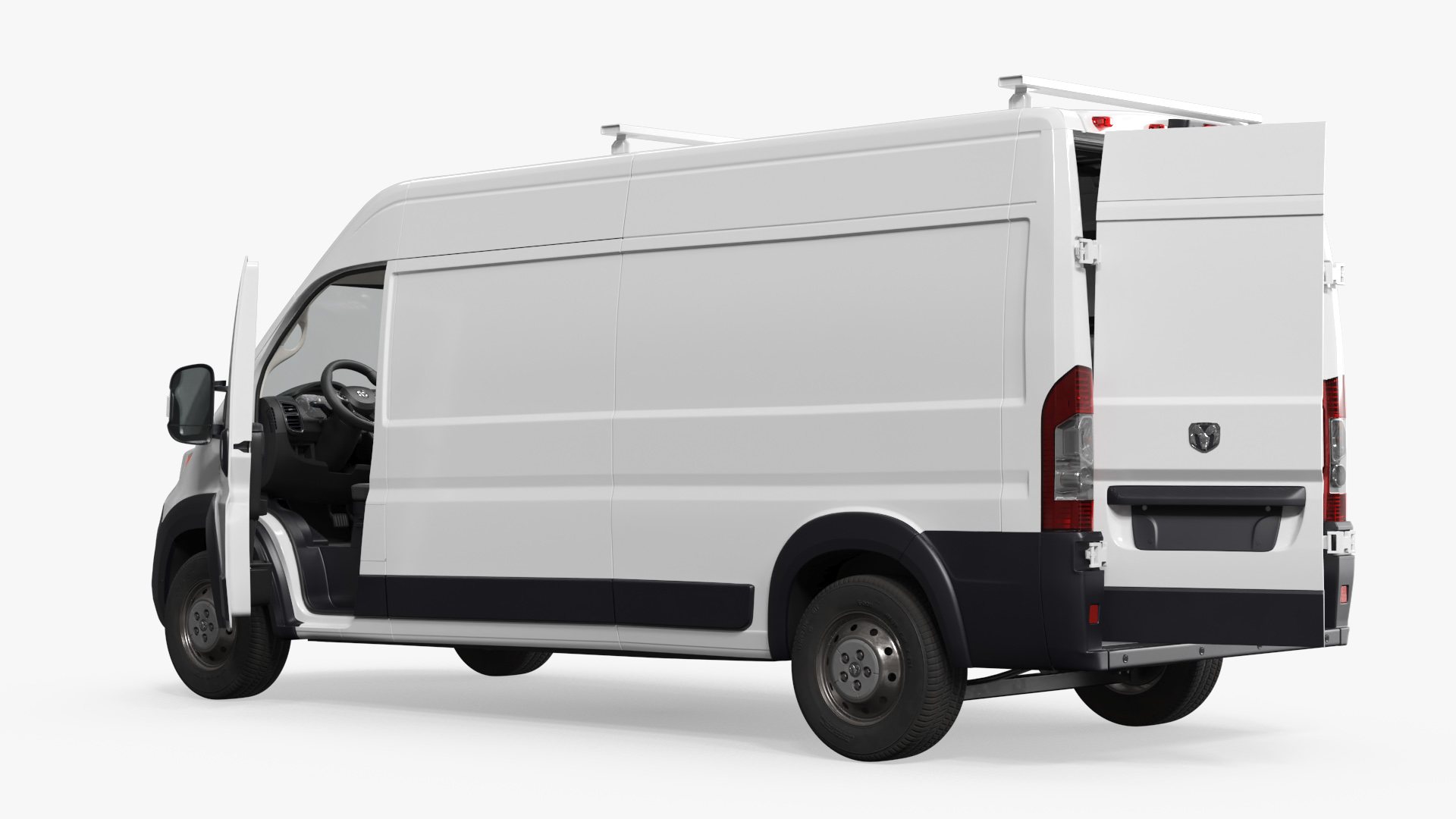 2026 RAM Promaster Cargo Van with Interior, view 12
