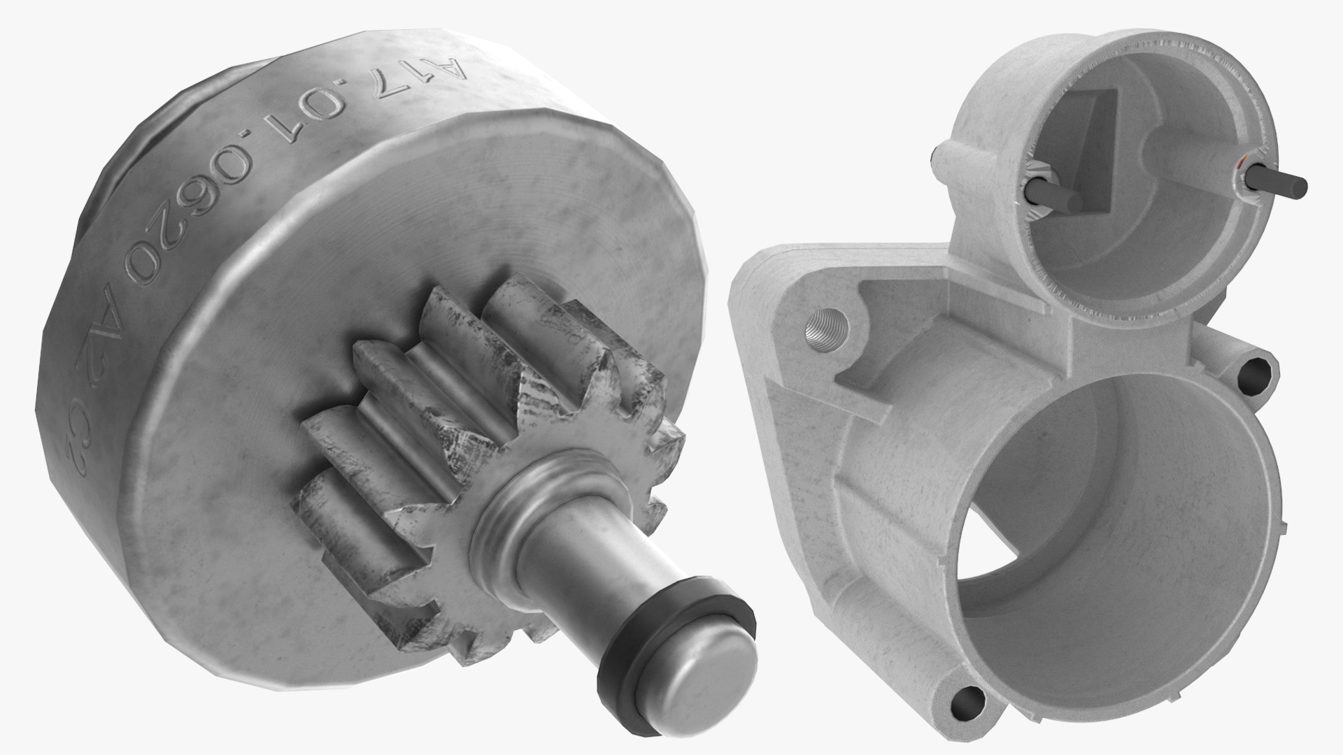Car Ignition Starter Motor System Simplified, view 2