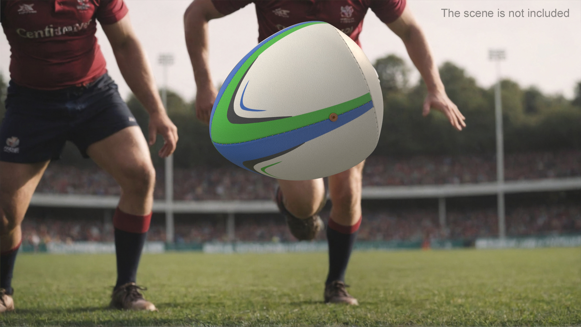Rugby Rebounder Training Ball 3D model