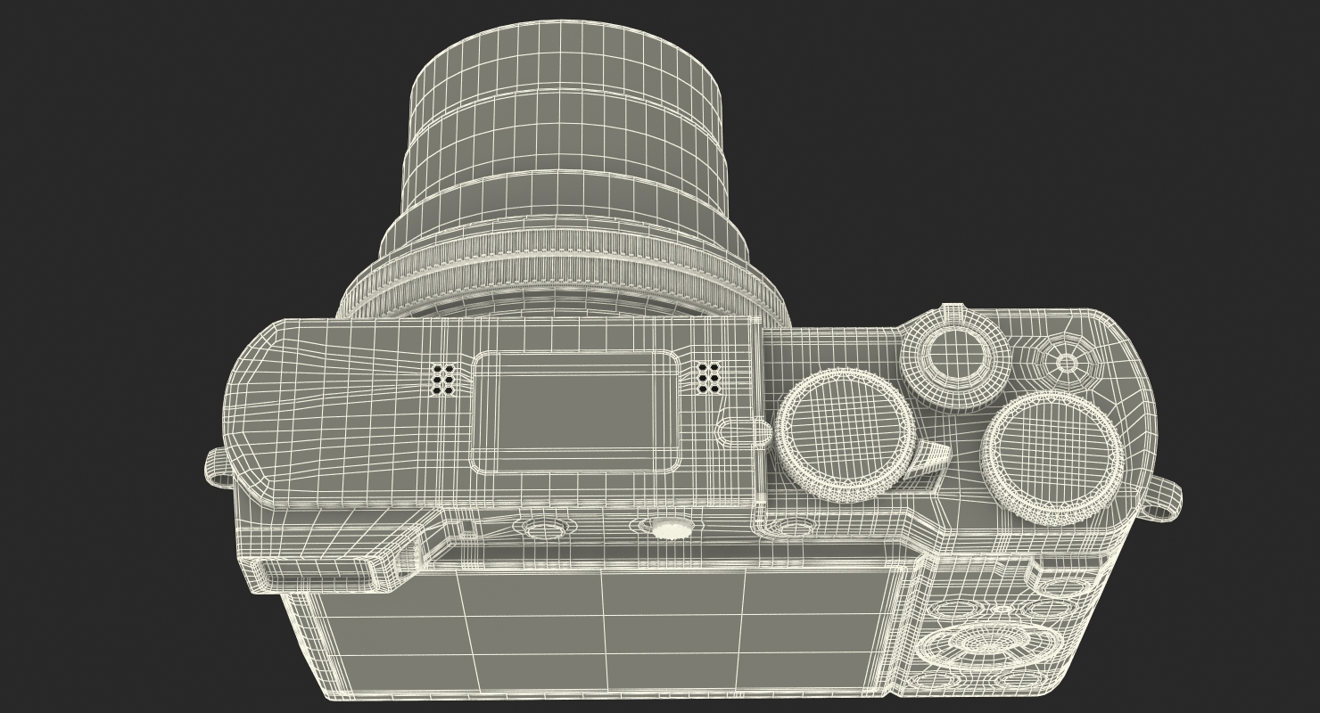 3D model Digital Camera Panasonic ZS100