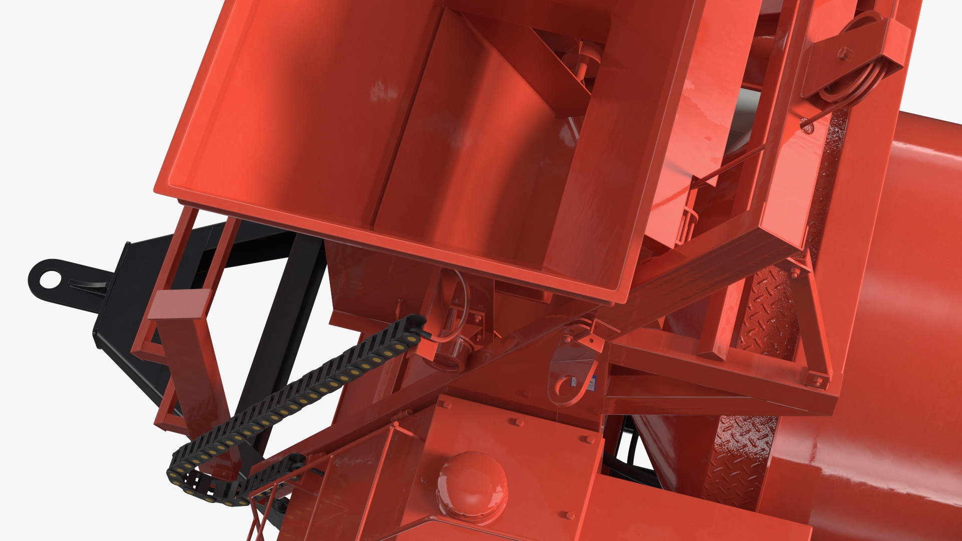 Electric Concrete Mixer Pump JBT40 3D model