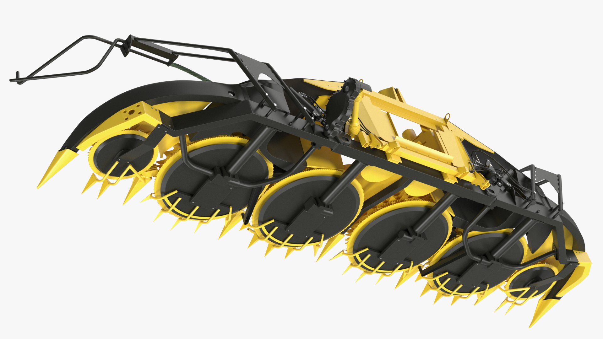 3D New Holland 750BFI Rotary Corn Head New Rigged