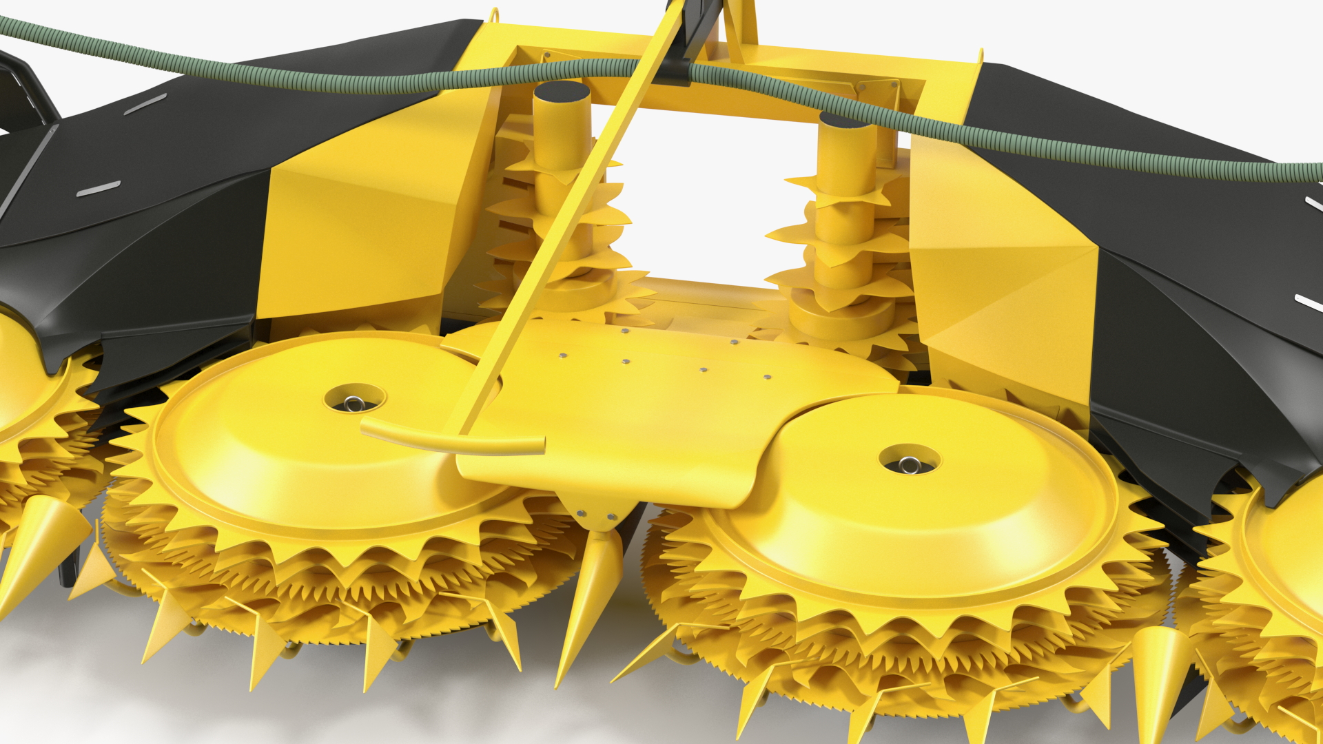 3D New Holland 750BFI Rotary Corn Head New Rigged