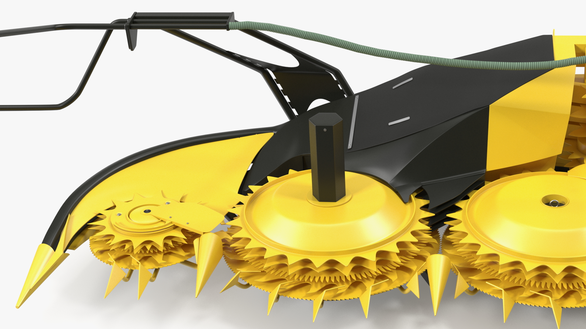 3D New Holland 750BFI Rotary Corn Head New Rigged